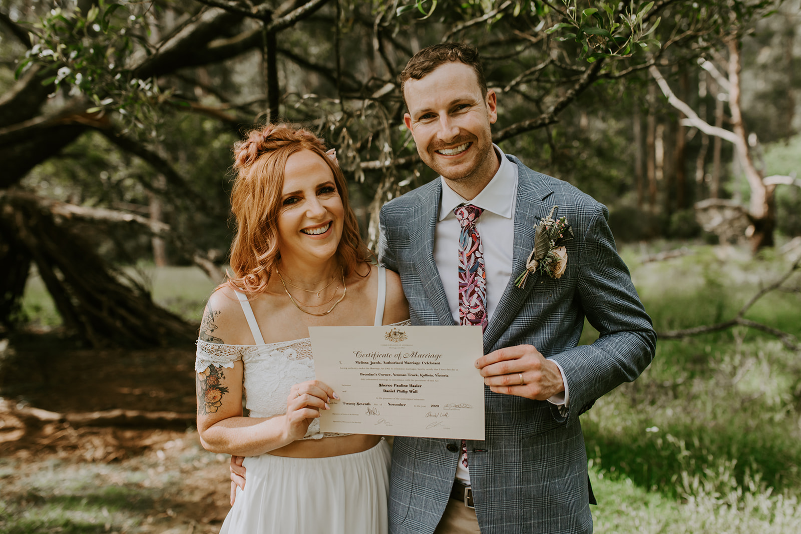 Dandenong Ranges Outdoor Wedding Emily Howlett Photography Sheree Daniel 32