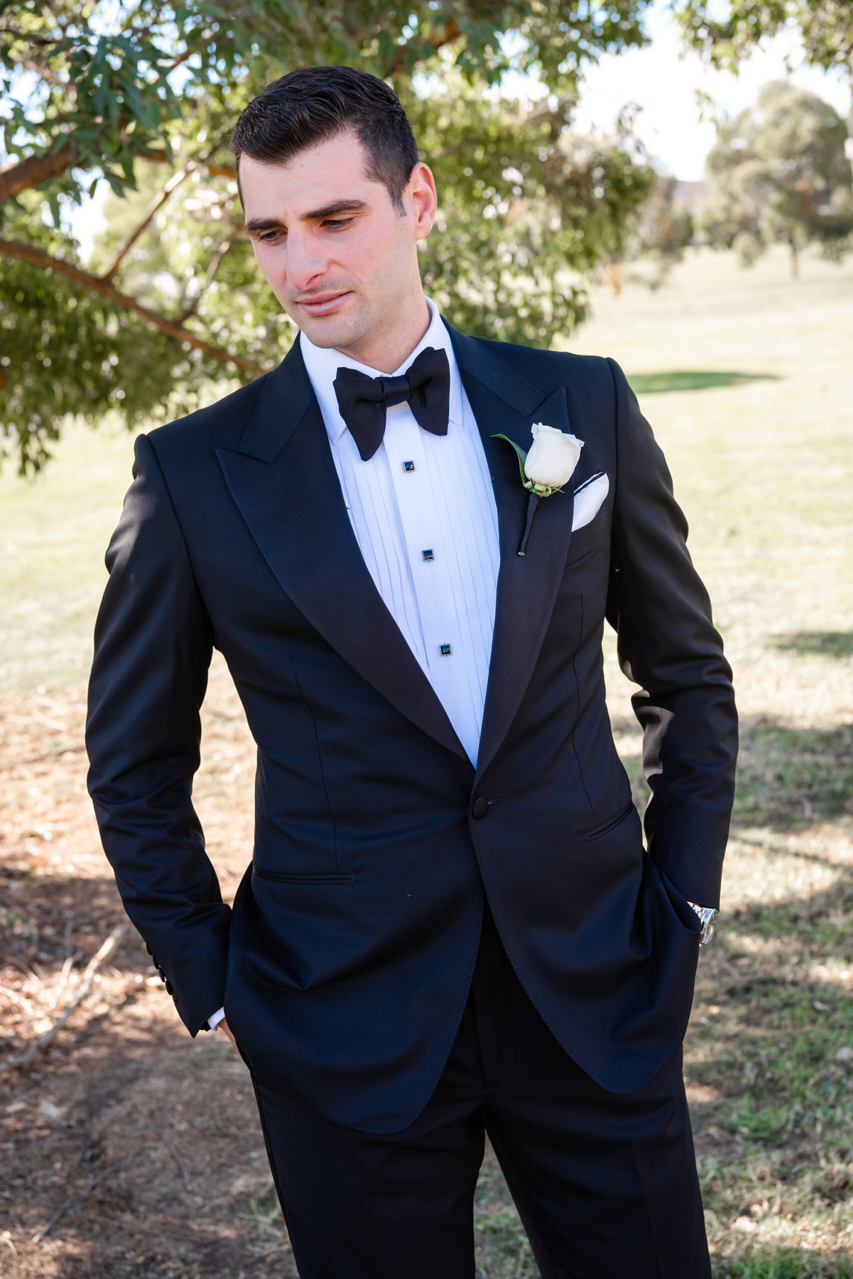 Modern fairytale: Deana and Matthew's black tie wedding | Easy Weddings