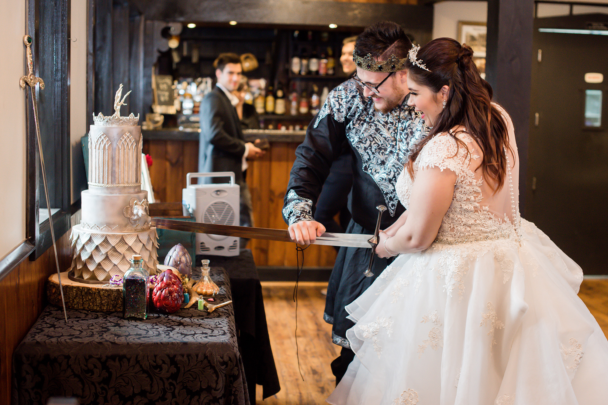 Denise Jake Medieval Wedding Photography House 031