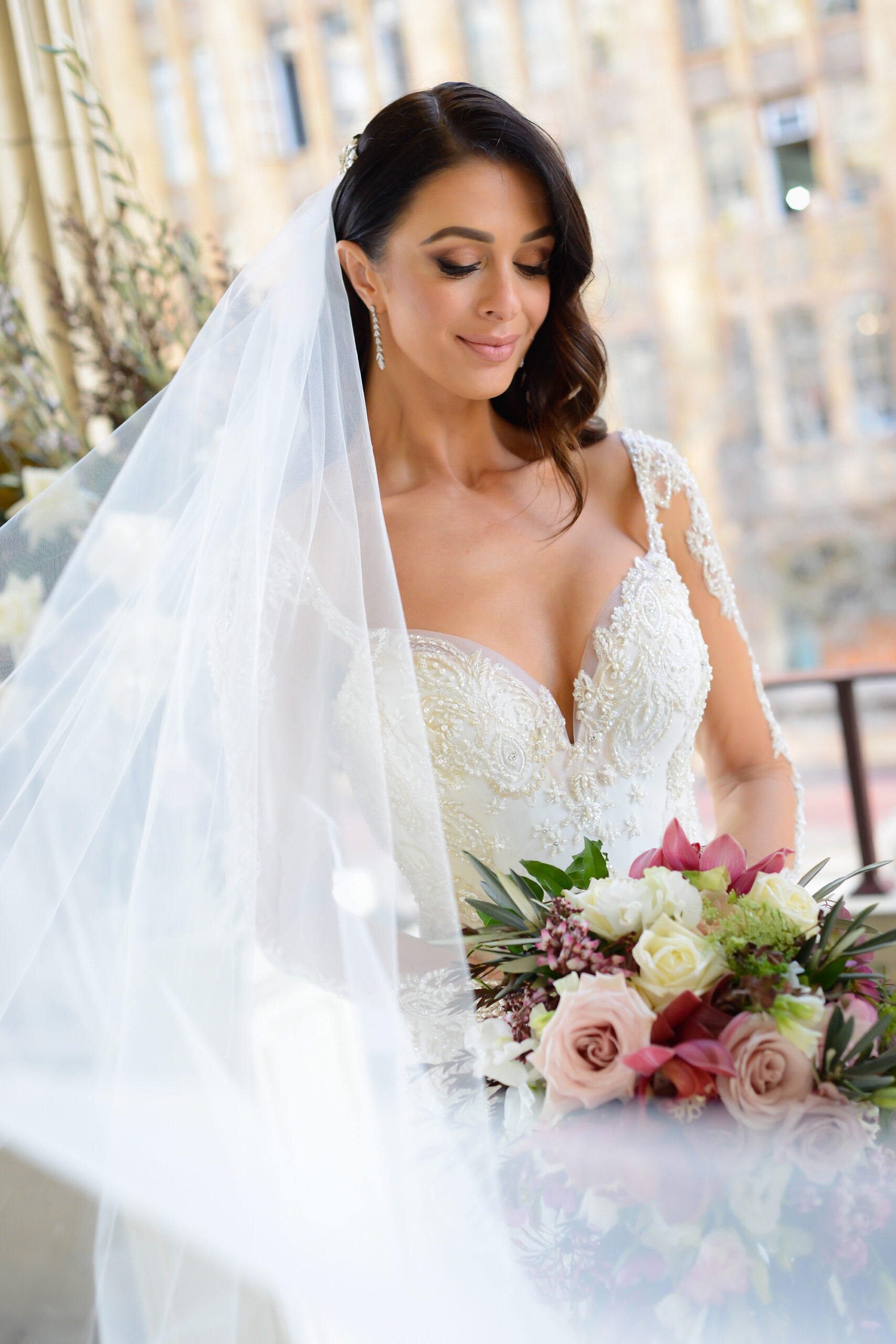 Emily Pierre Modern Glam Wedding ATEIA Photography SBS 019 scaled