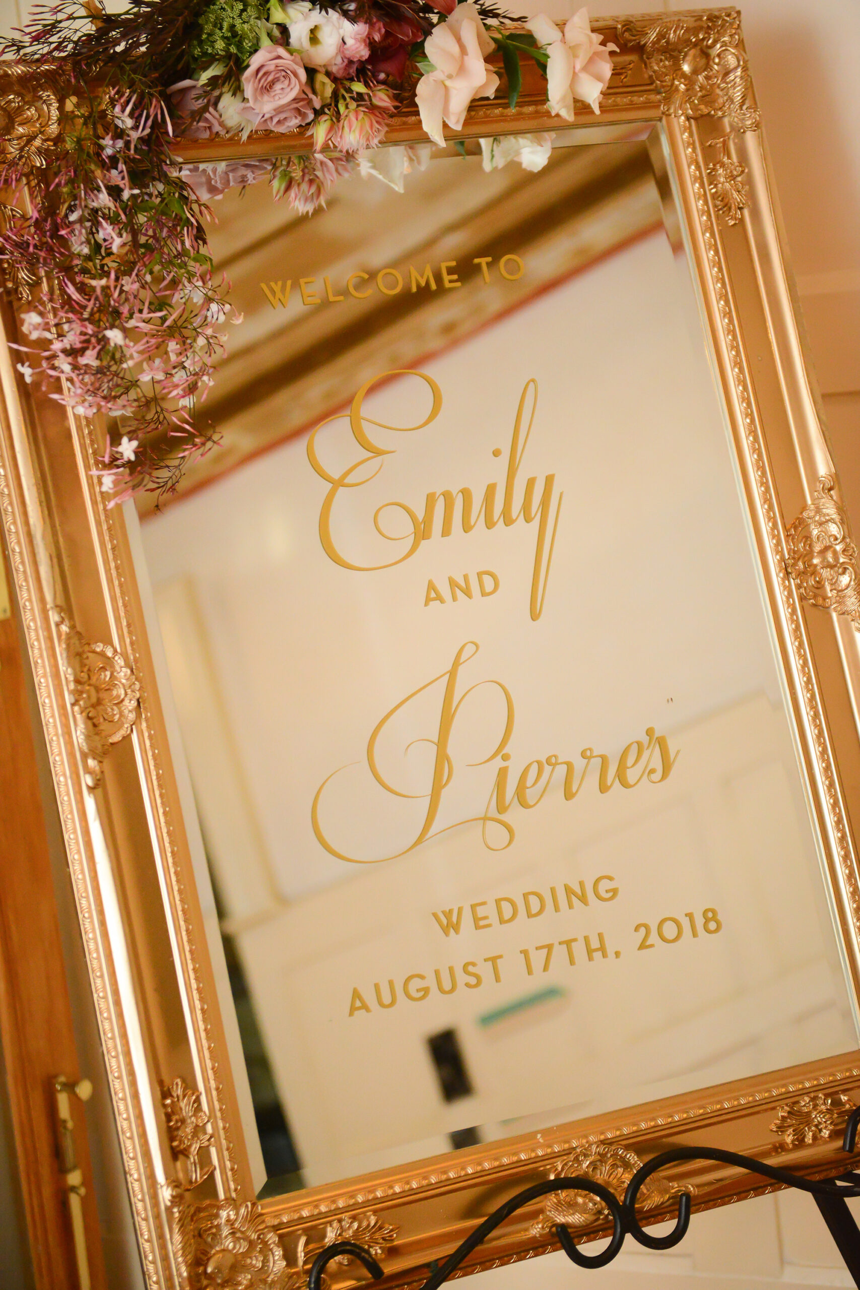 Emily Pierre Modern Glam Wedding ATEIA Photography SBS 032 scaled
