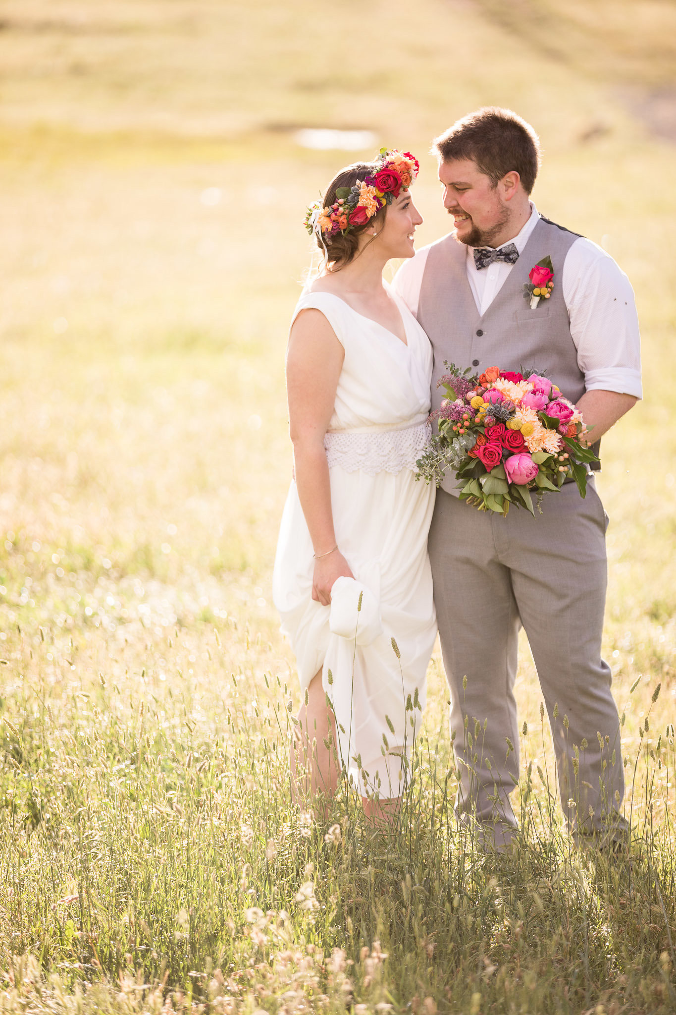 Erin Ben Boho Rustic Wedding Mel Hill Photography 026