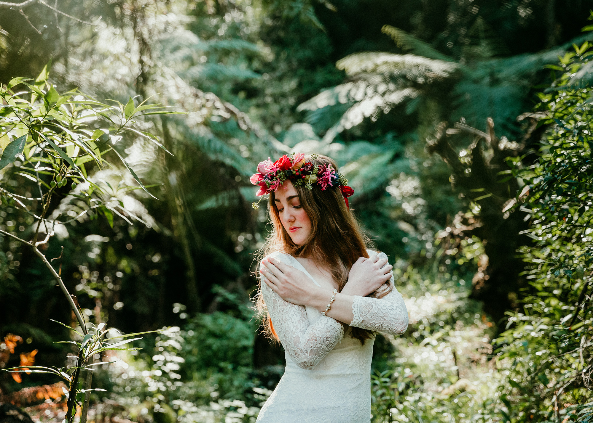 Floral Boho Wedding Inspiration Dewinta Dandot Photography 003