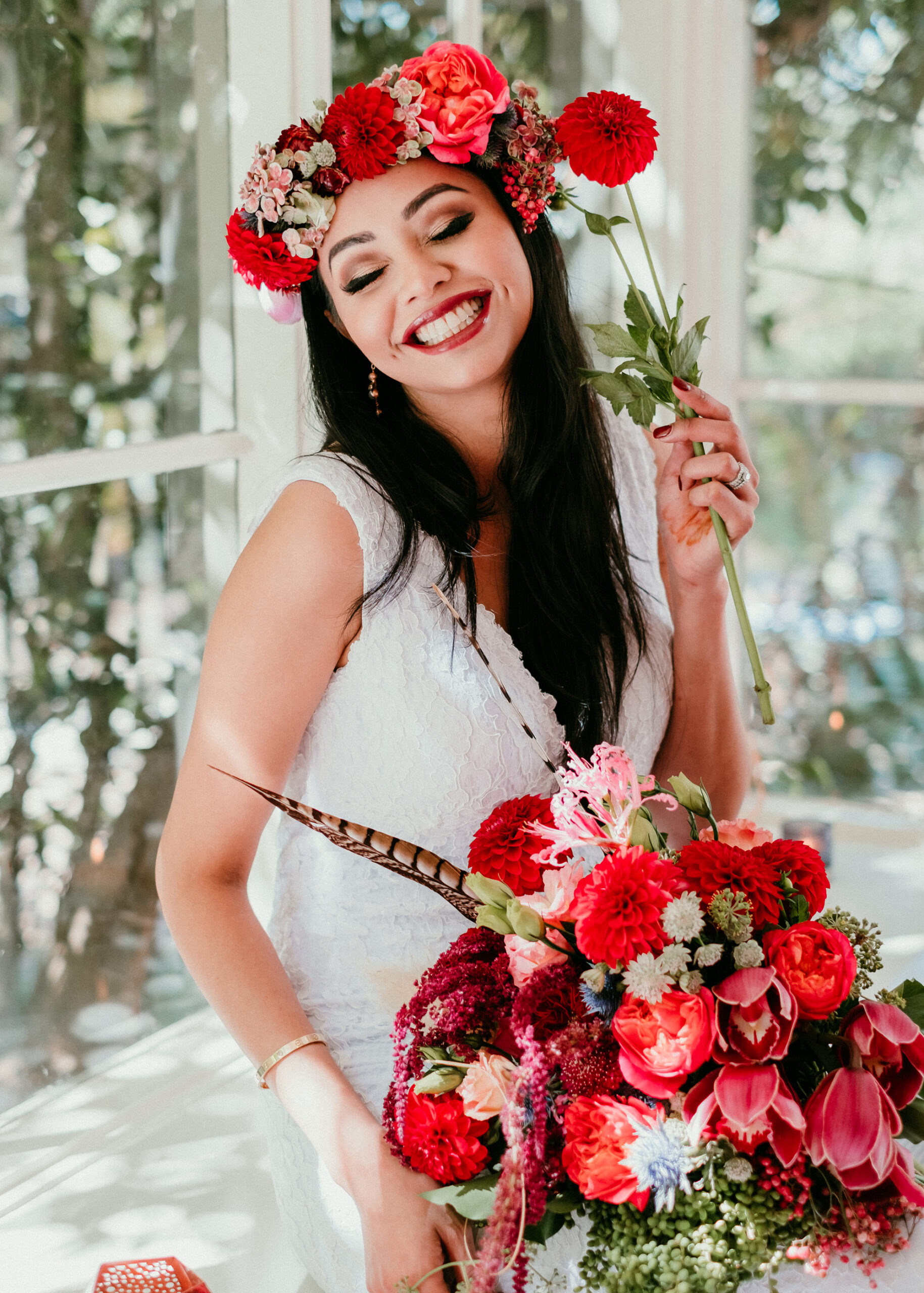Floral Boho Wedding Inspiration Dewinta Dandot Photography 048 scaled