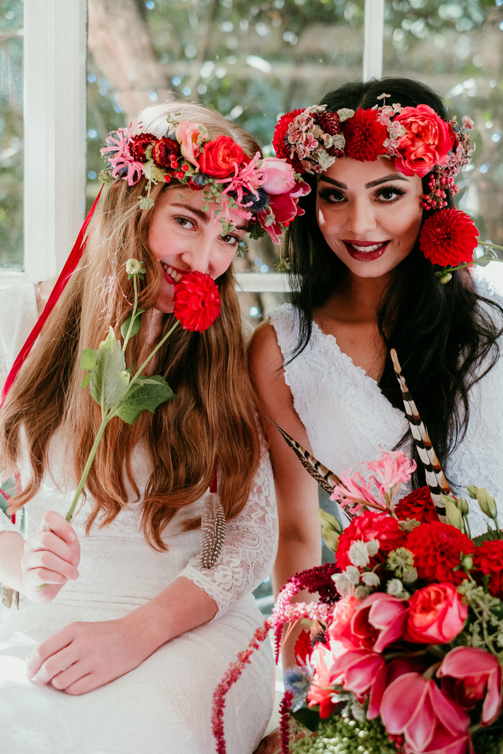 Floral Boho Wedding Inspiration Dewinta Dandot Photography 050 scaled