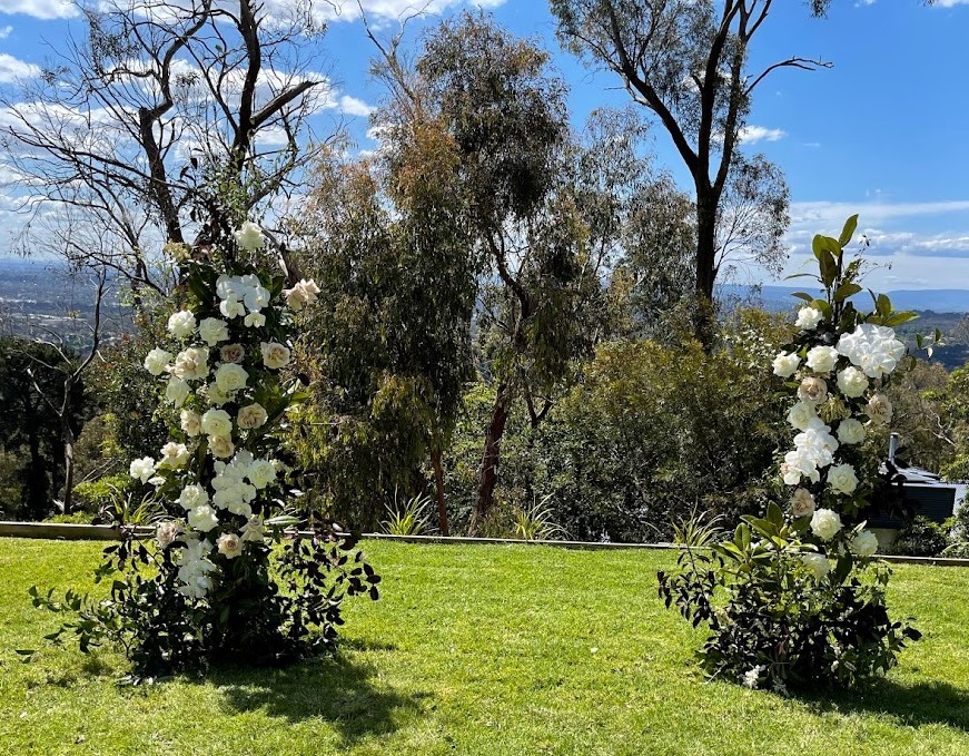 Flower Head Events Wedding Ceremony Installation