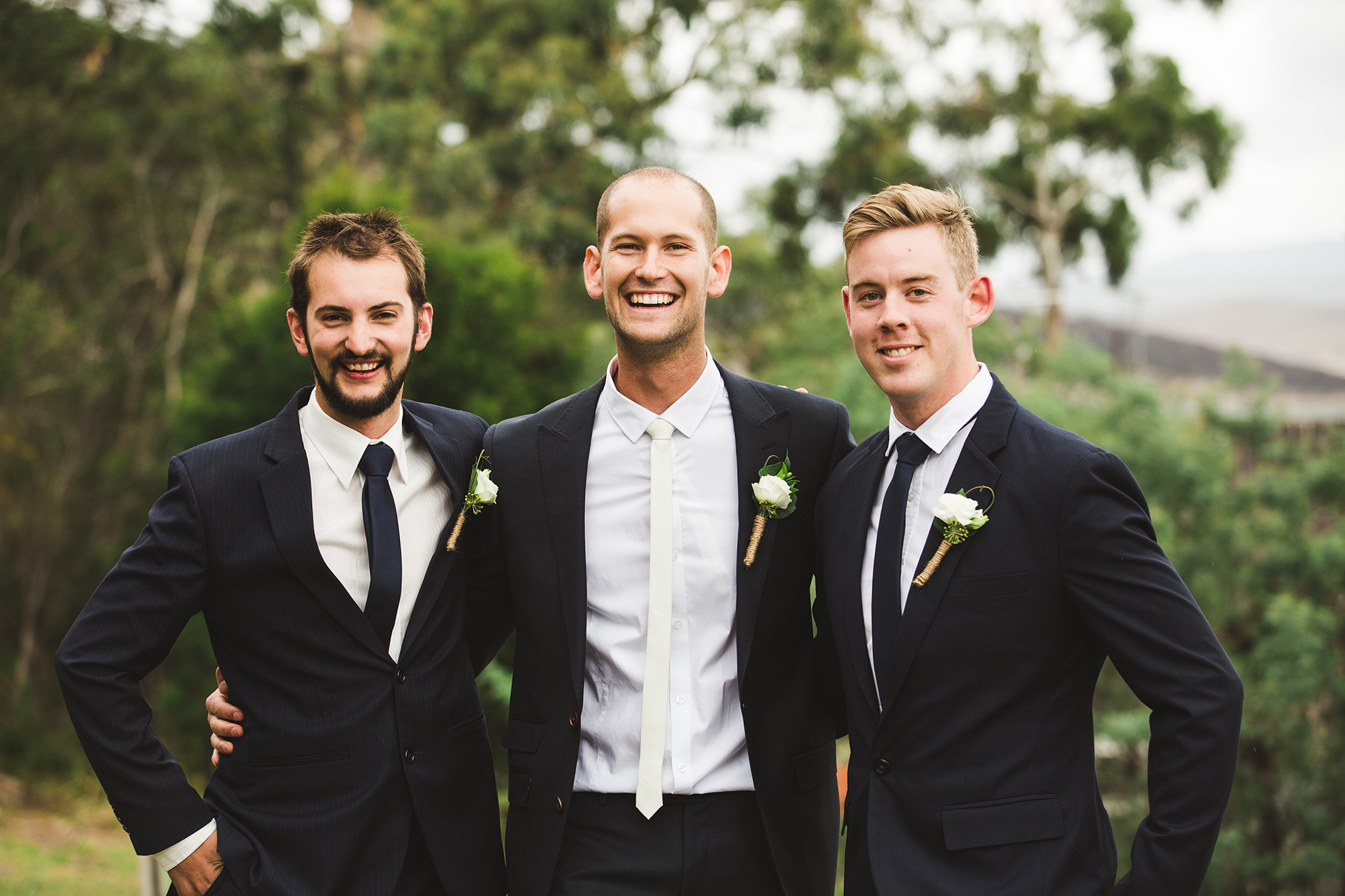 Kate and Chris' rustic outdoor wedding, beachside | Easy Weddings