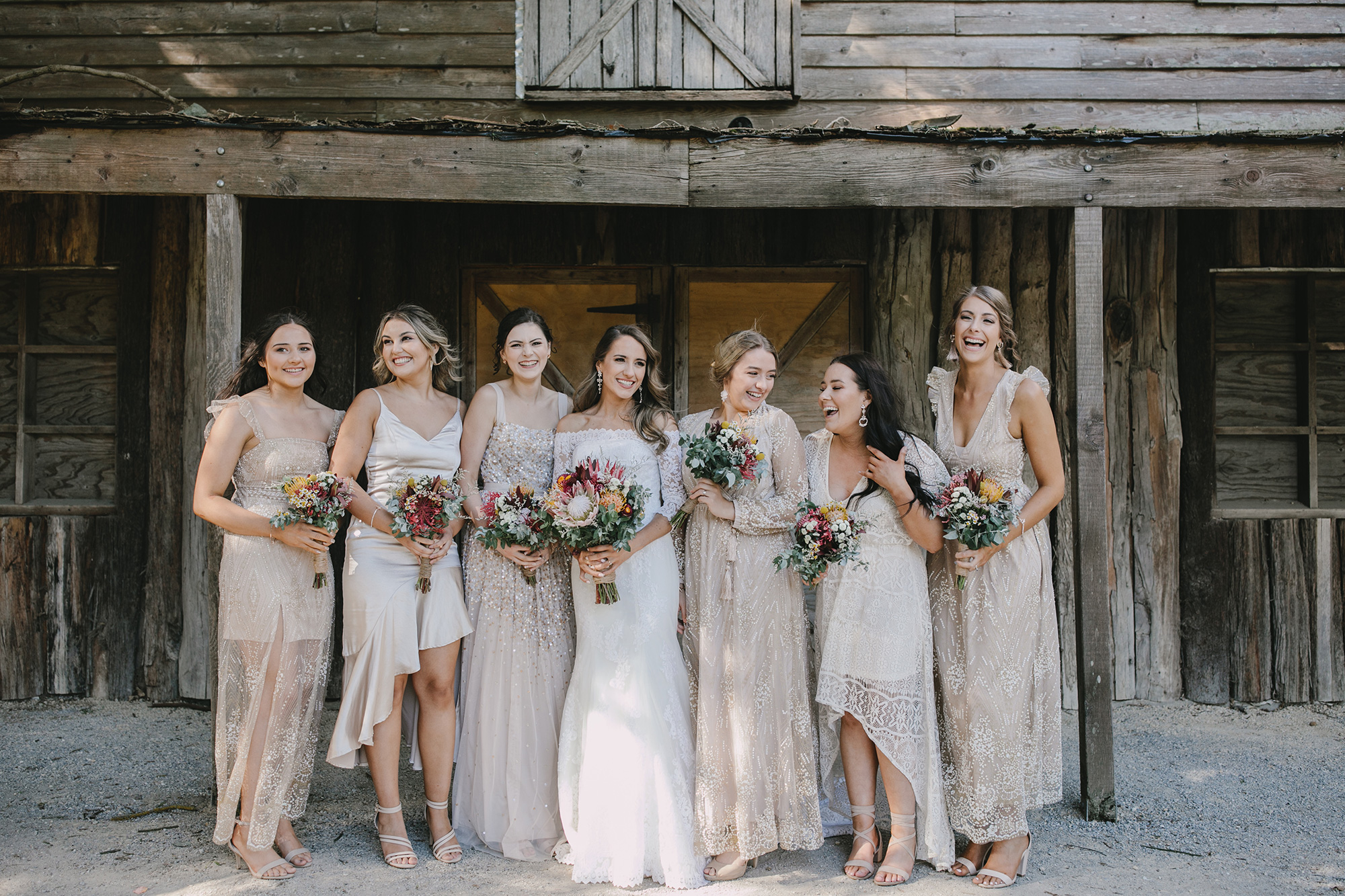 Understated elegance rules Katie and Andrew's rustic contemporary ...