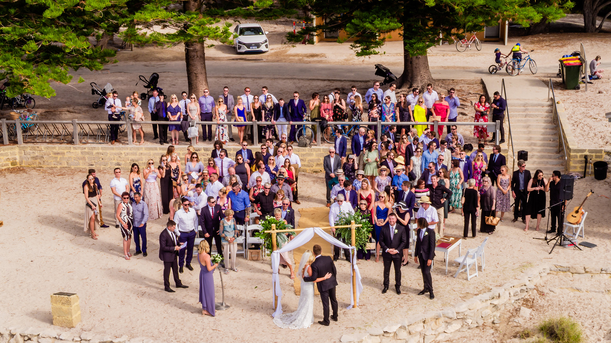 Kieta Trent Classic Beach Wedding OMKG Photography 056