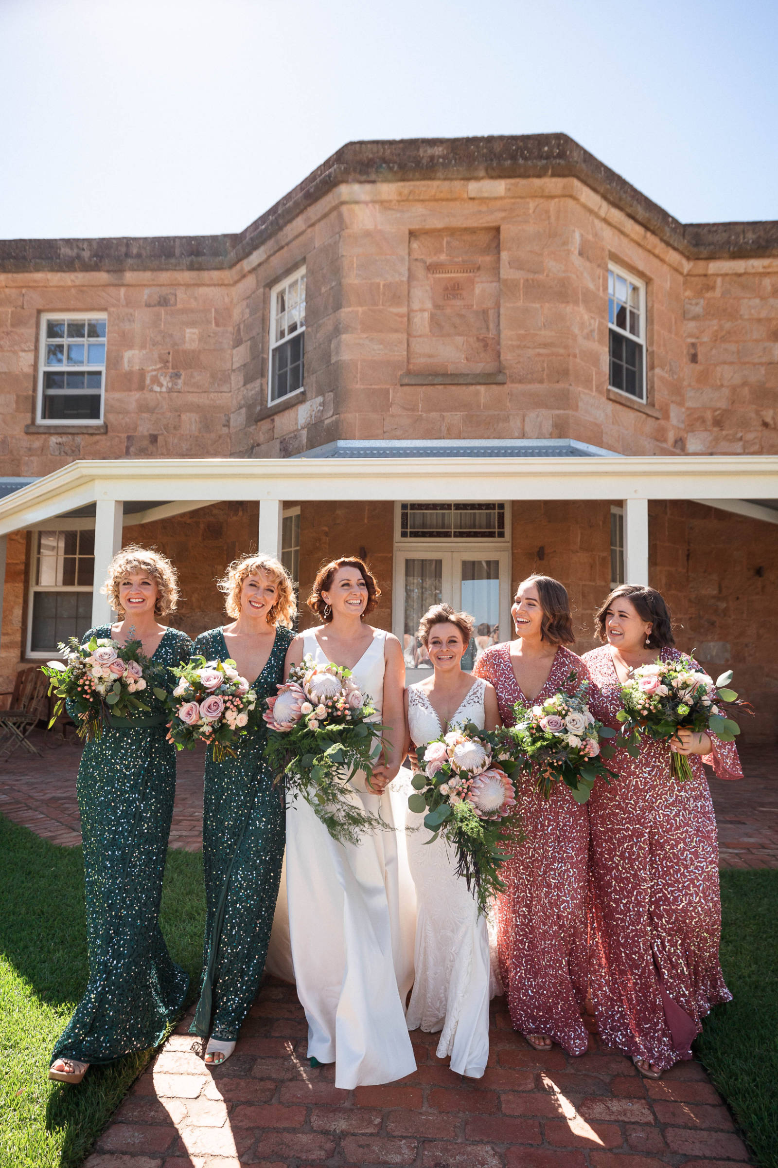 Firlie and Raegan celebrate their Barossa Valley wedding at Kingsford ...