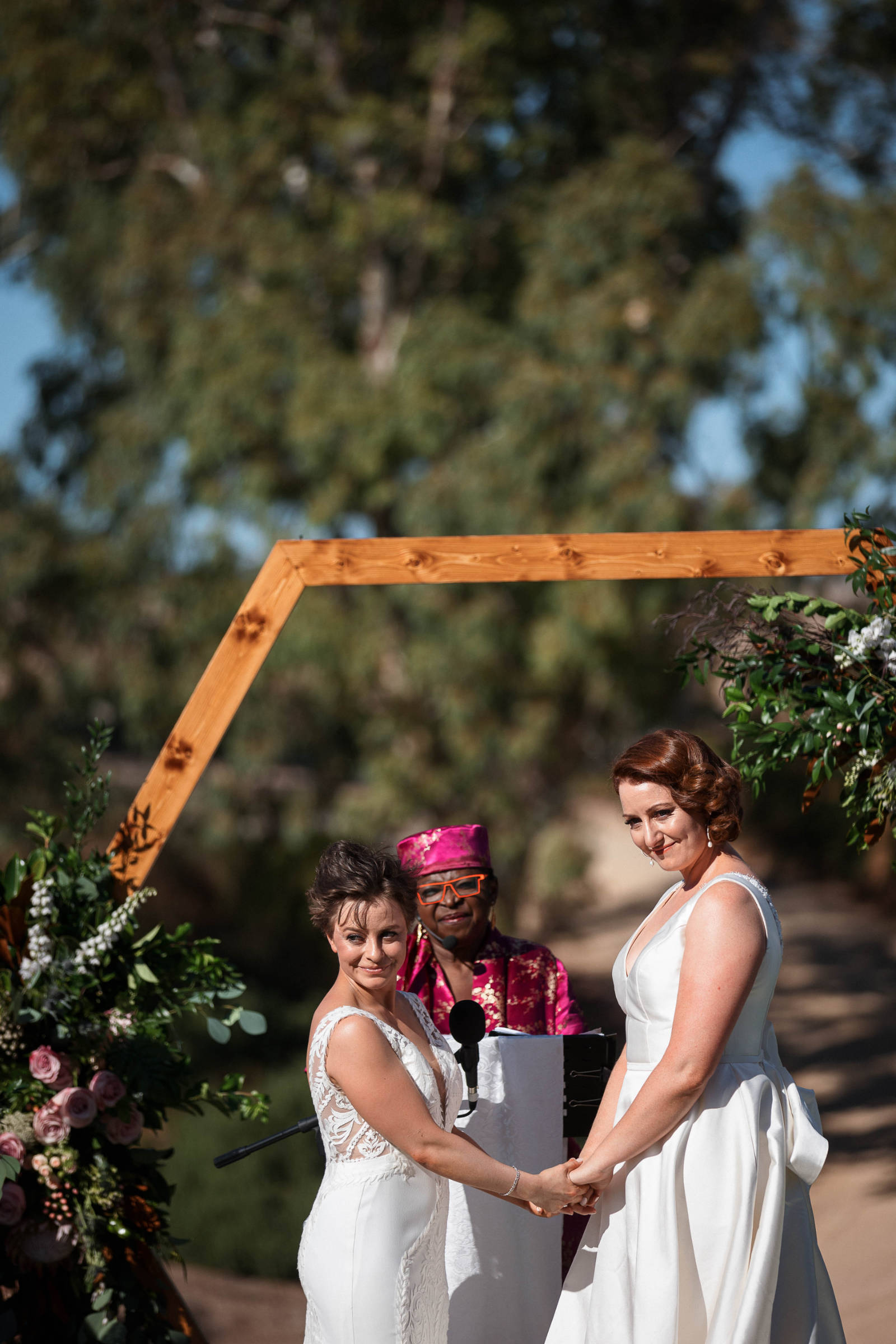 Luxury Barossa Valley wedding for Firlie and Raegan at The Kingsford Barossa. Photos by James Field Photography.