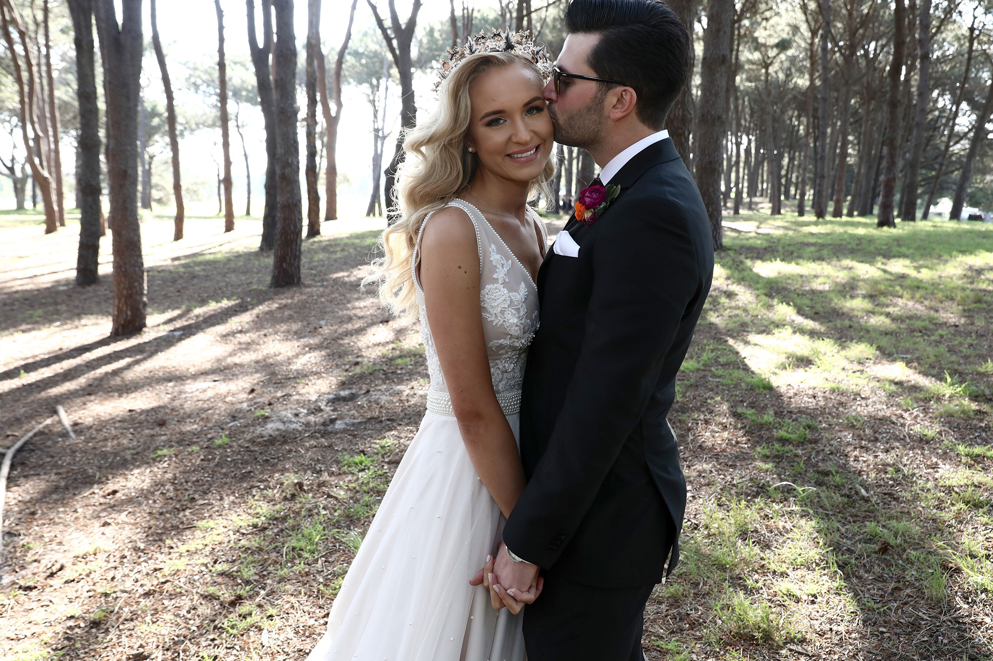 You're the one: Lara and David celebrate elegant wedding at Centennial ...