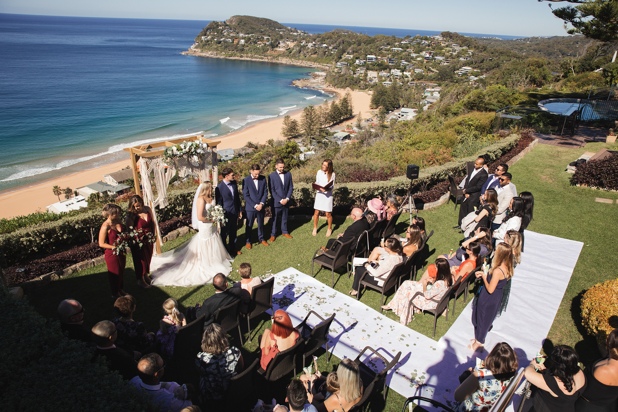 Louise Manzil Elegant Beach Wedding De Lumiere Photography 028