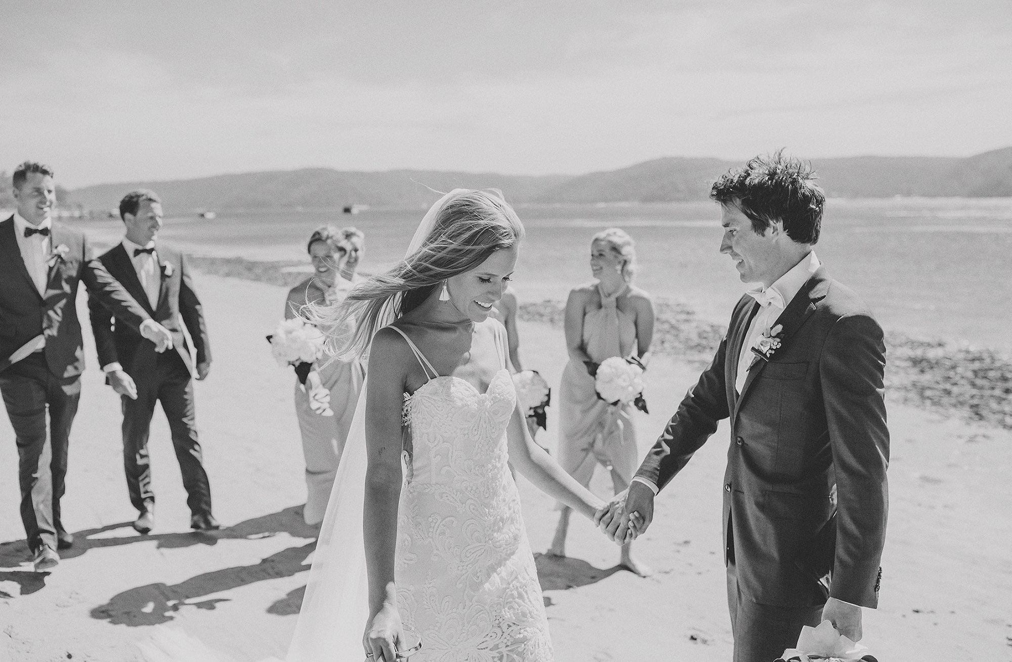 Madeleine Robert Beach Wedding At Dusk FAV 026