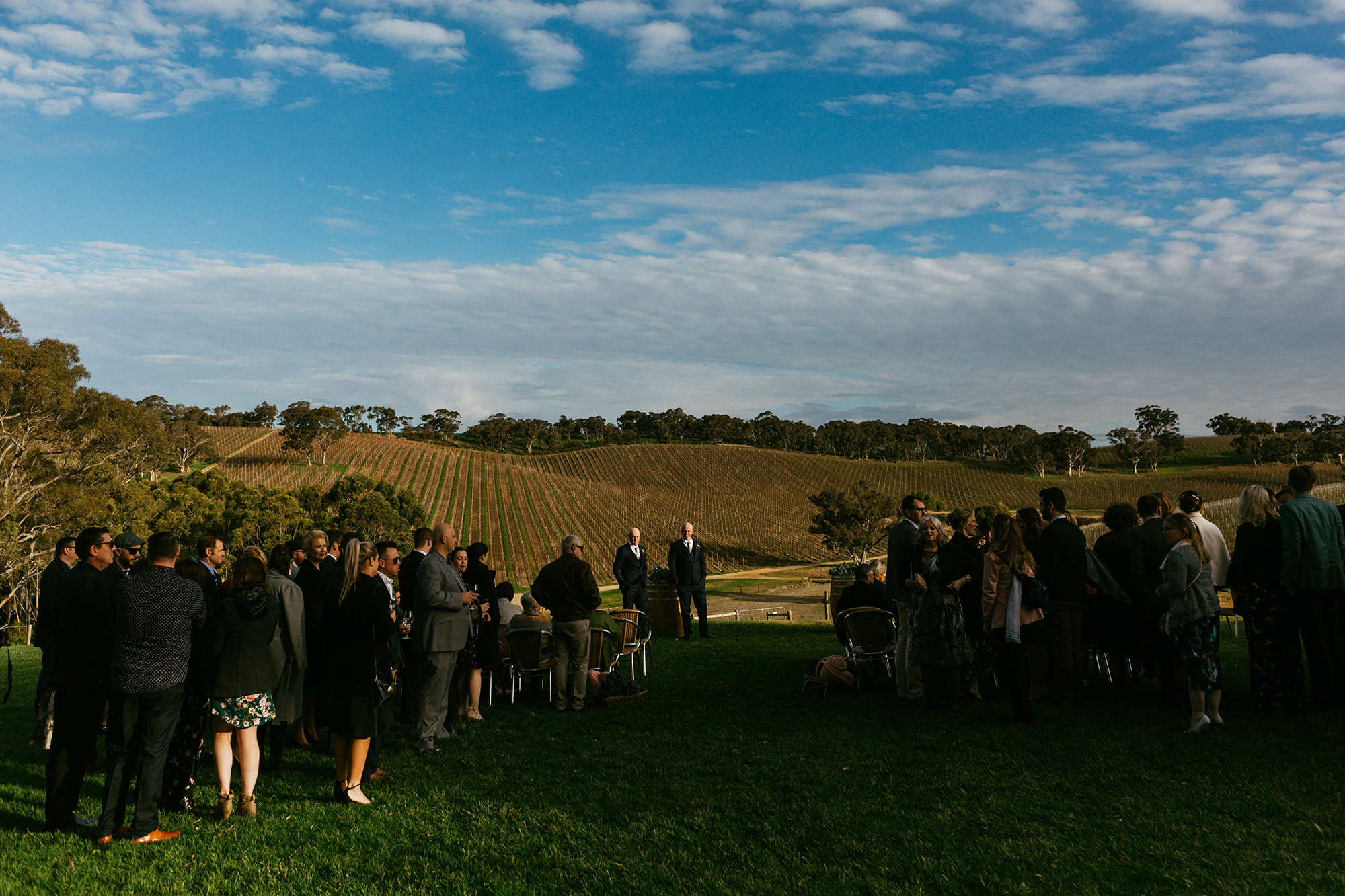 Meagan Chad Rustic Vineyard Wedding Little Car Photography 007