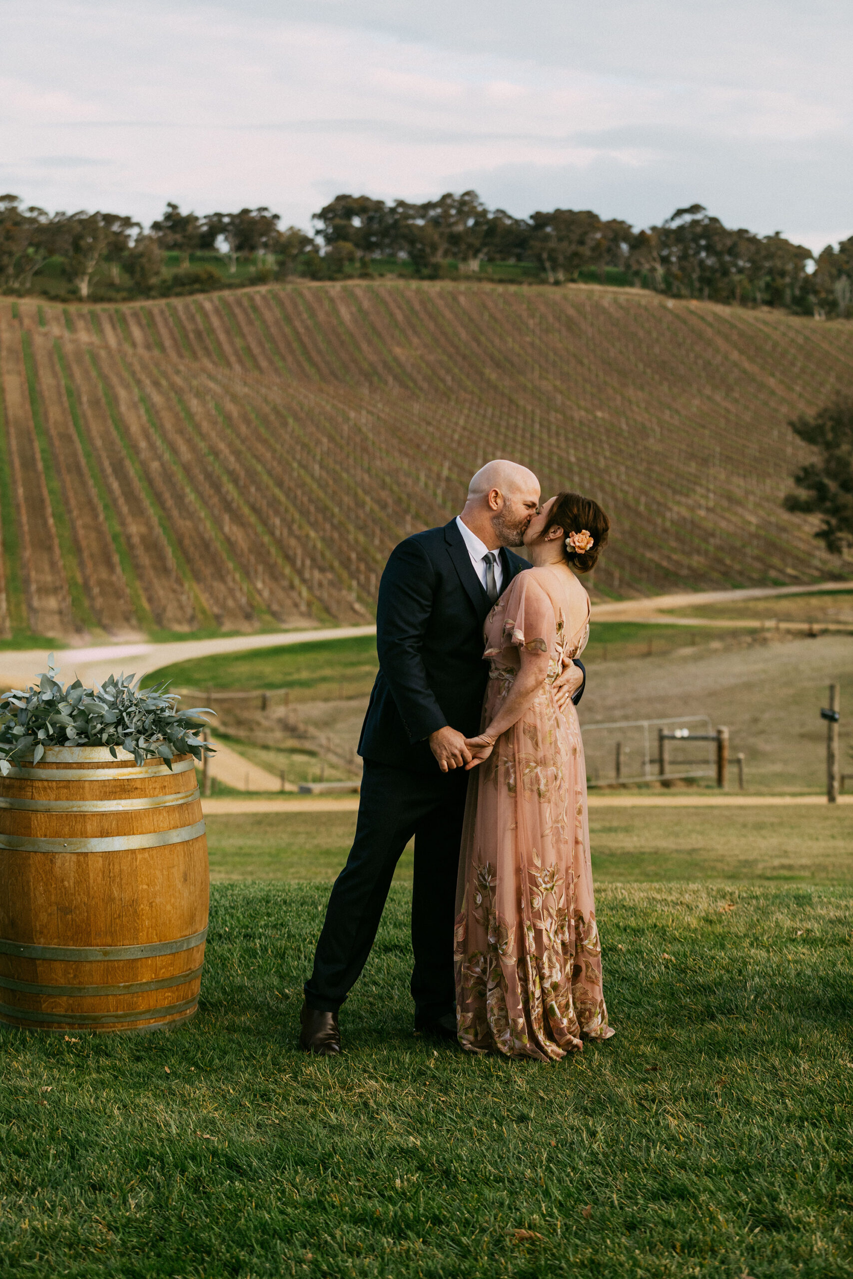 Meagan Chad Rustic Vineyard Wedding Little Car Photography 010 scaled