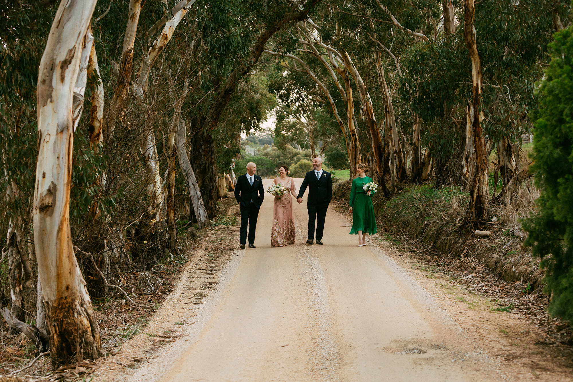 Meagan Chad Rustic Vineyard Wedding Little Car Photography 014