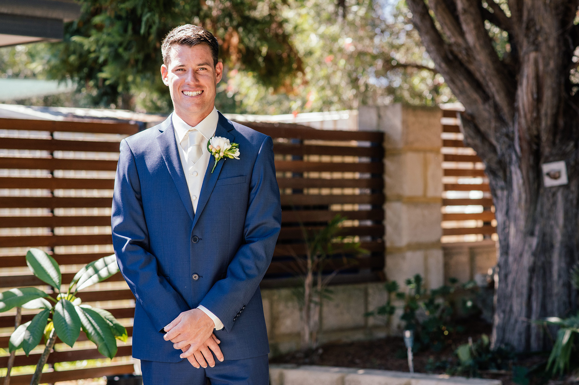 Nicole and Dee nail backyard chic in Perth garden wedding | Easy Weddings