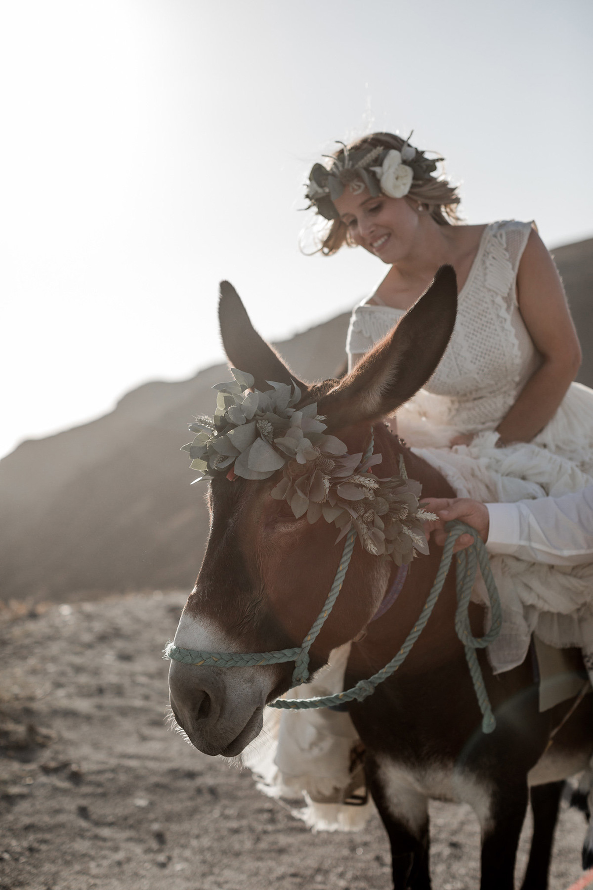 Nicole Michael Santorini Elopement Lilly Red SBS 028