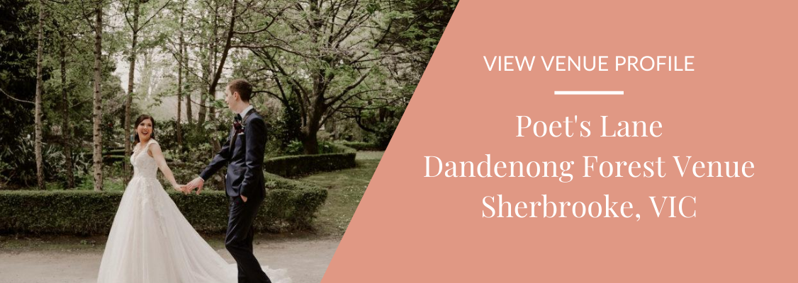 Poets Lane Weddings Dandenong Forest Sherbrooke VIC