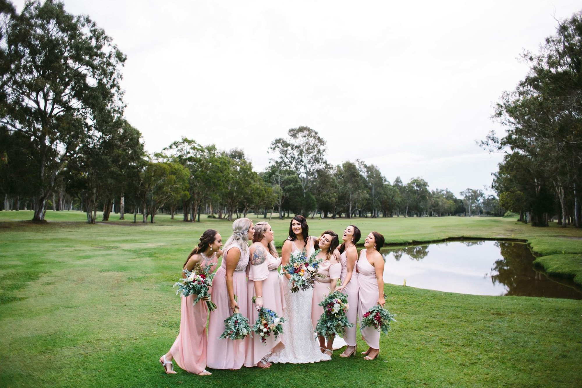 Rachael Dylan Vintage Golf Club Wedding Cast in Colour Photography 023