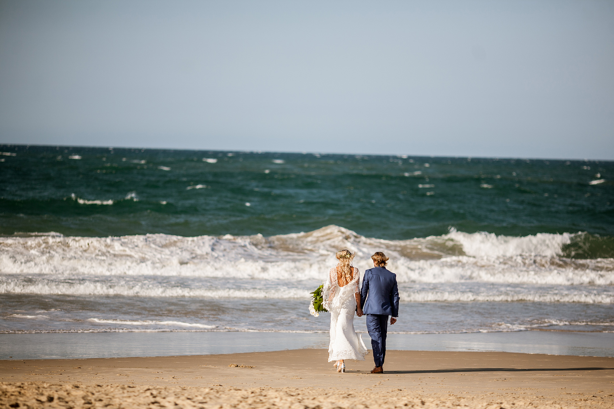 Rebecca Michael Beach Boho Wedding Studio SW19 024