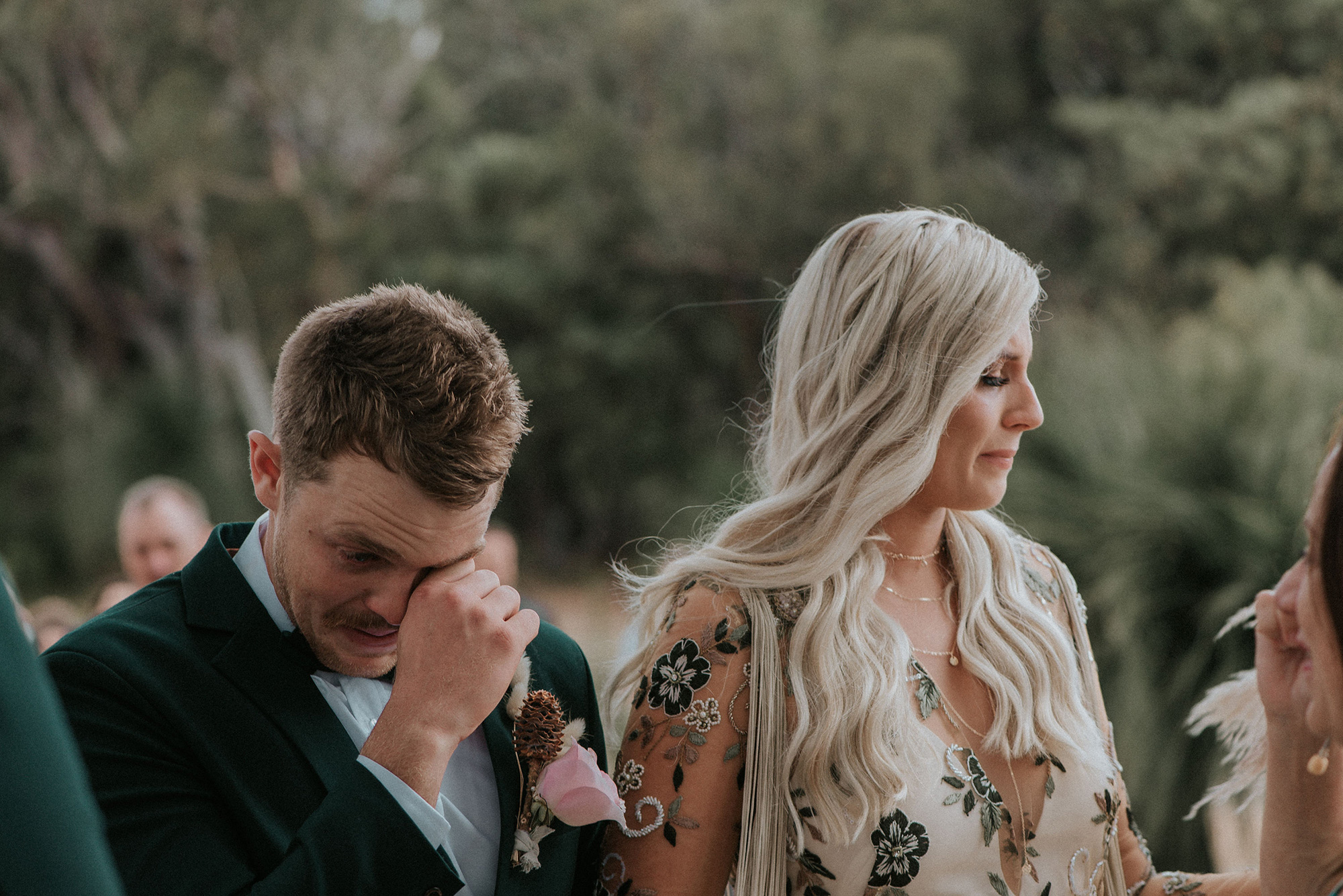 Rhiannon John Vintage Bohemian Wedding Shannon Stent Images 023