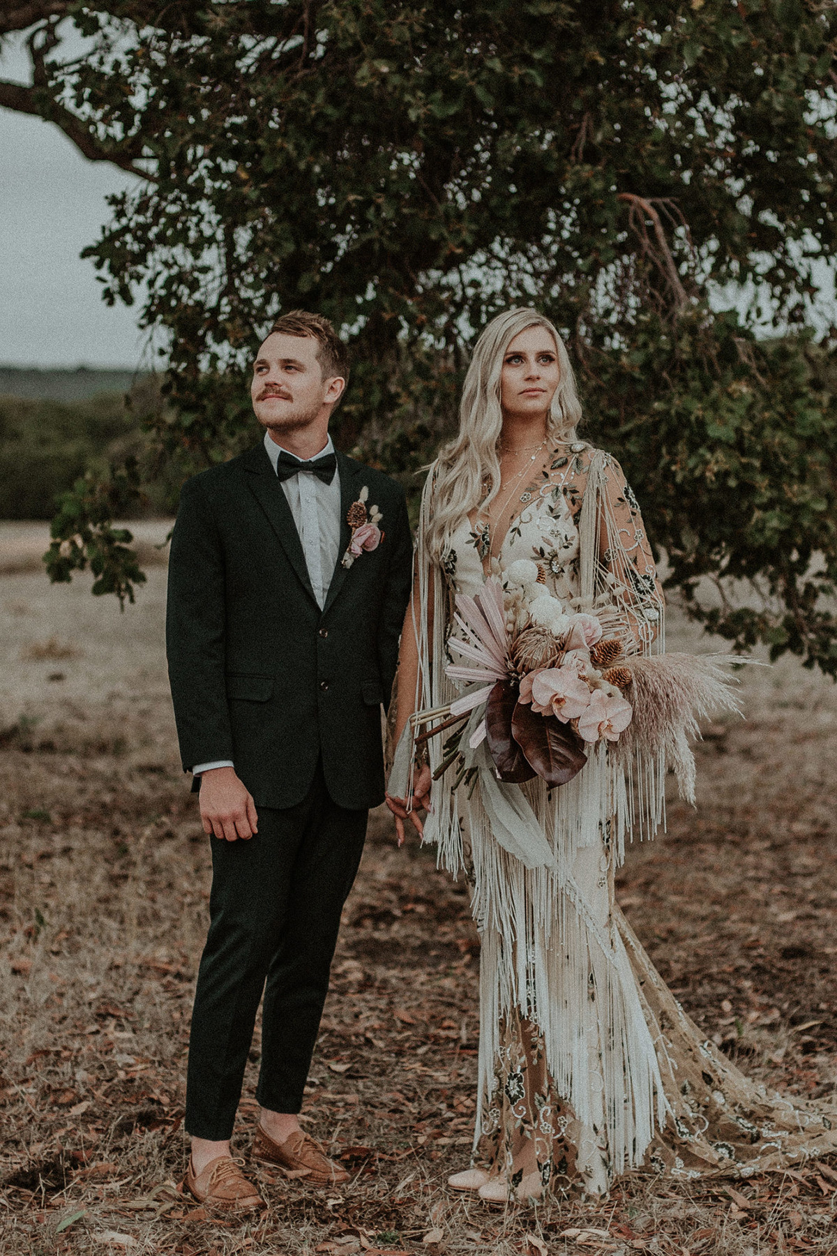 Rhiannon John Vintage Bohemian Wedding Shannon Stent Images SBS 028