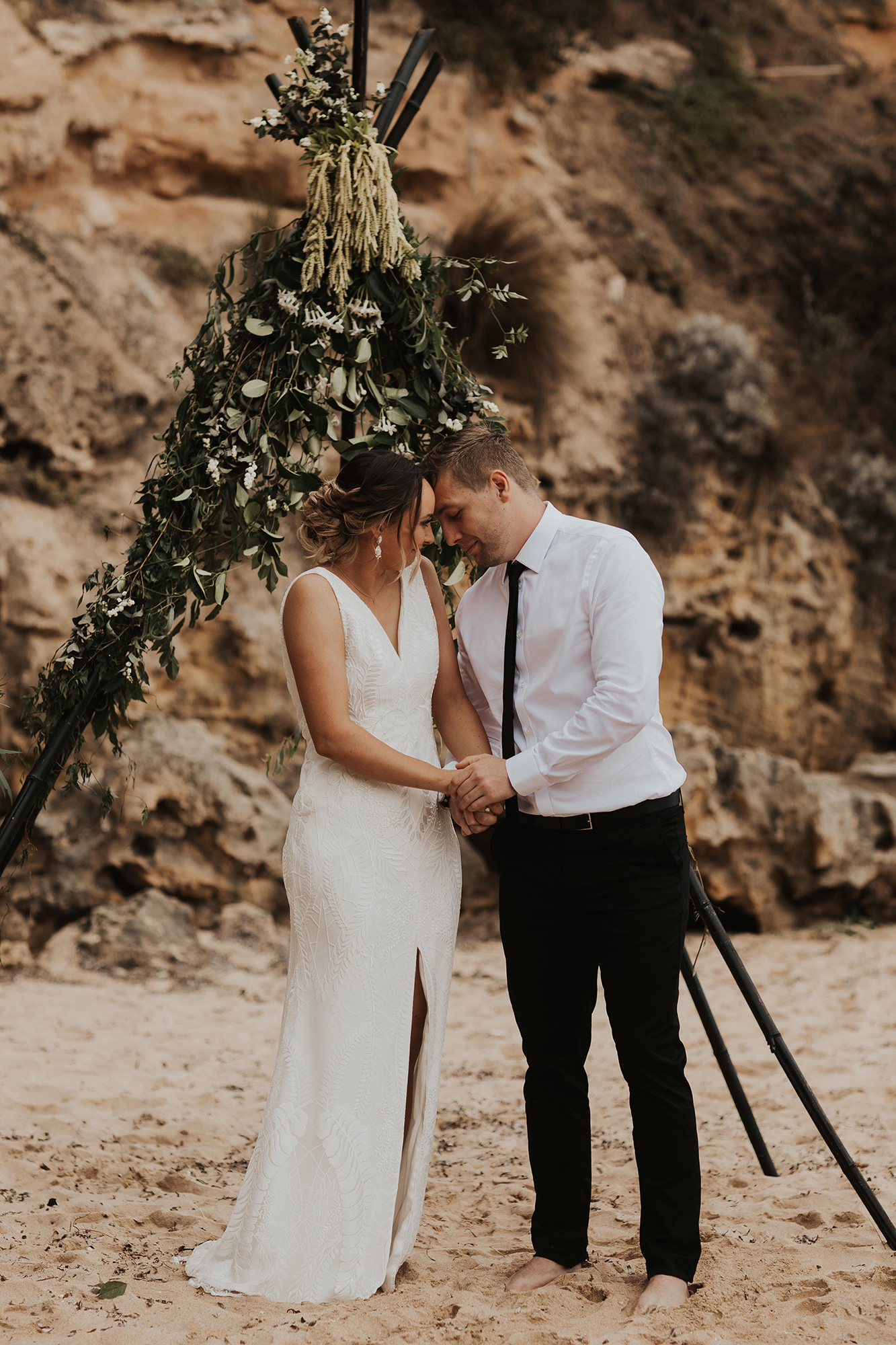 Sarah Anthony Rustic Beach Wedding Josephine Lee Photography 016