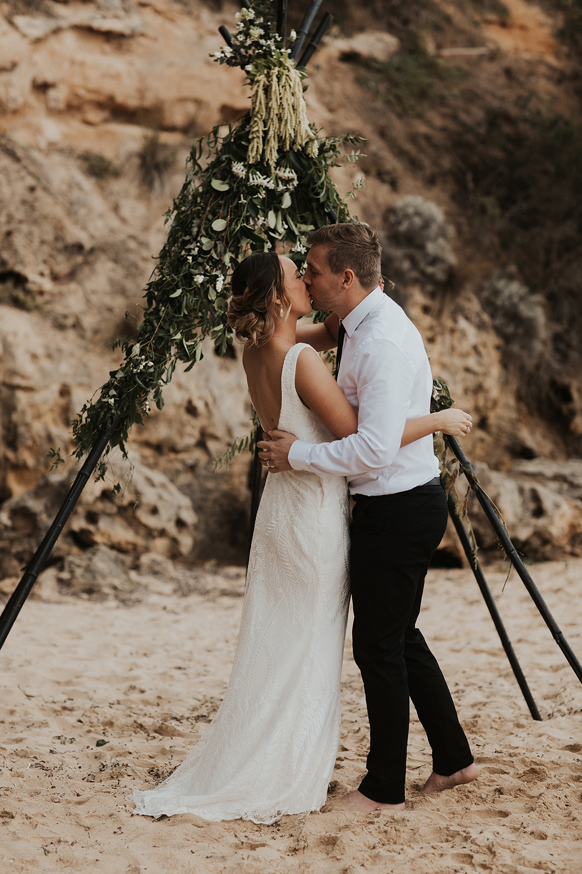 Sarah Anthony Rustic Beach Wedding Josephine Lee Photography SBS 016