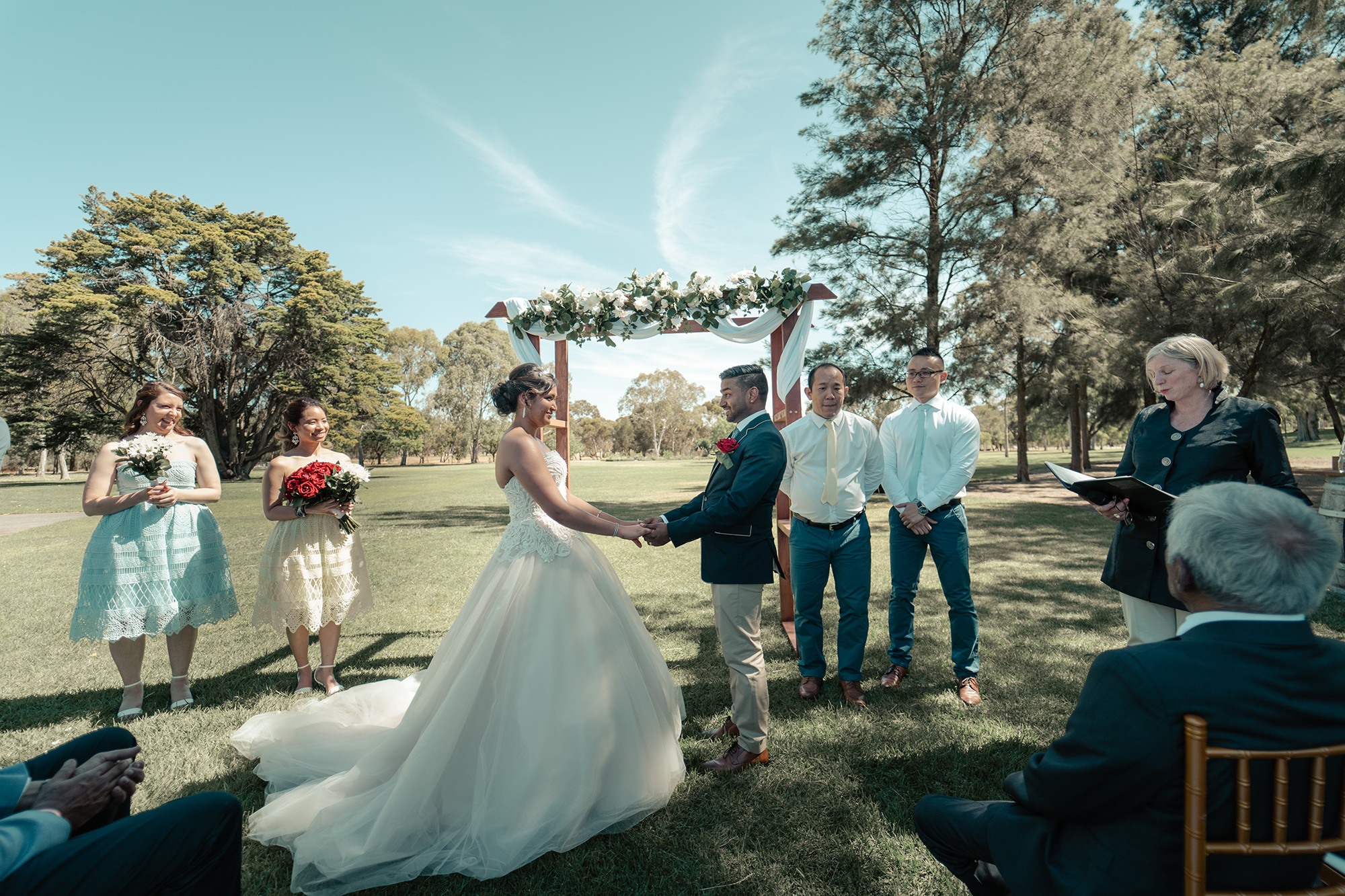 Shivika Gehan Traditional Garden Wedding Tez Photography 018