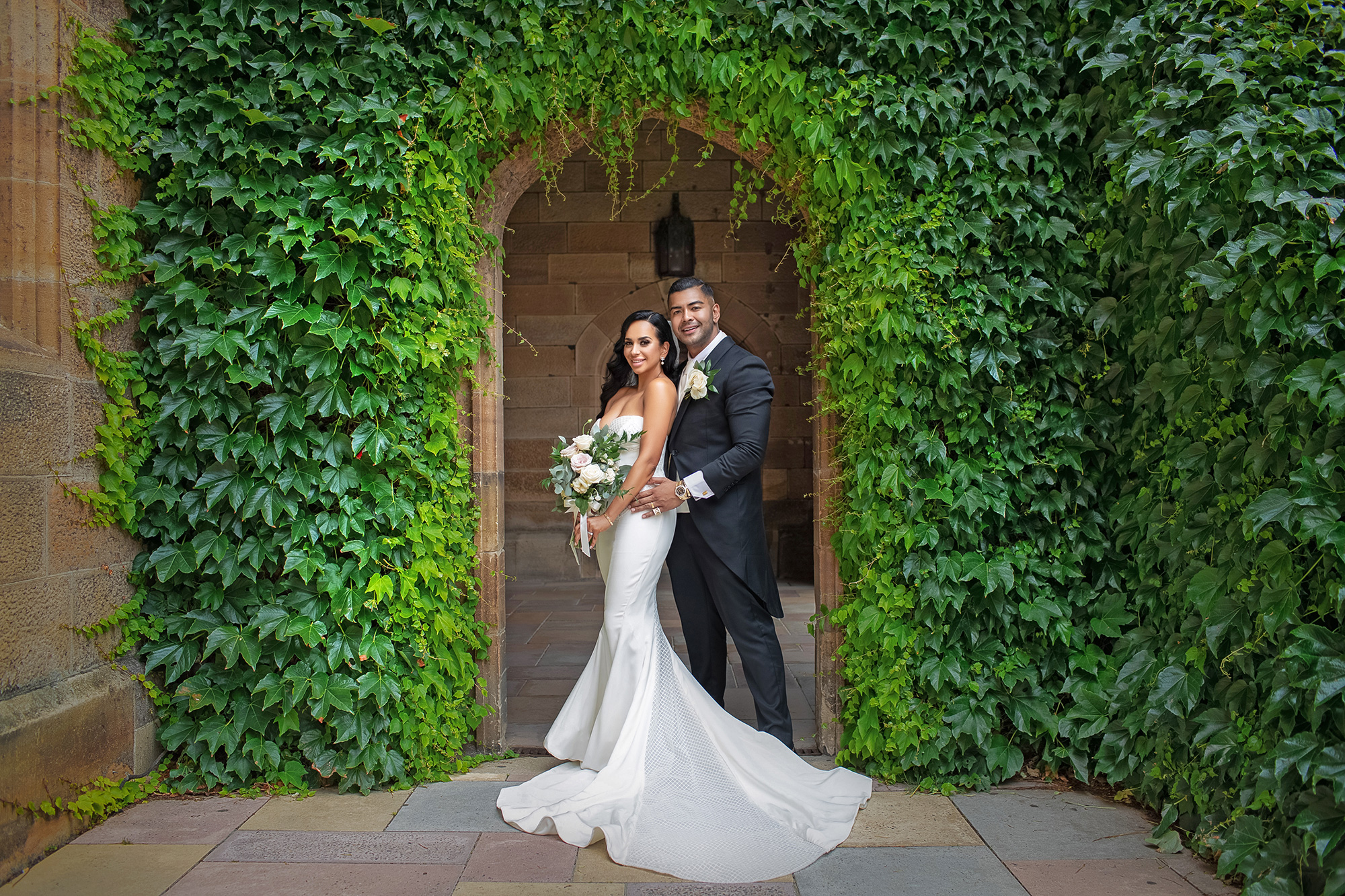 Silvana Aaron Elegant Greenery Wedding Xtraordinary Photos Video 011