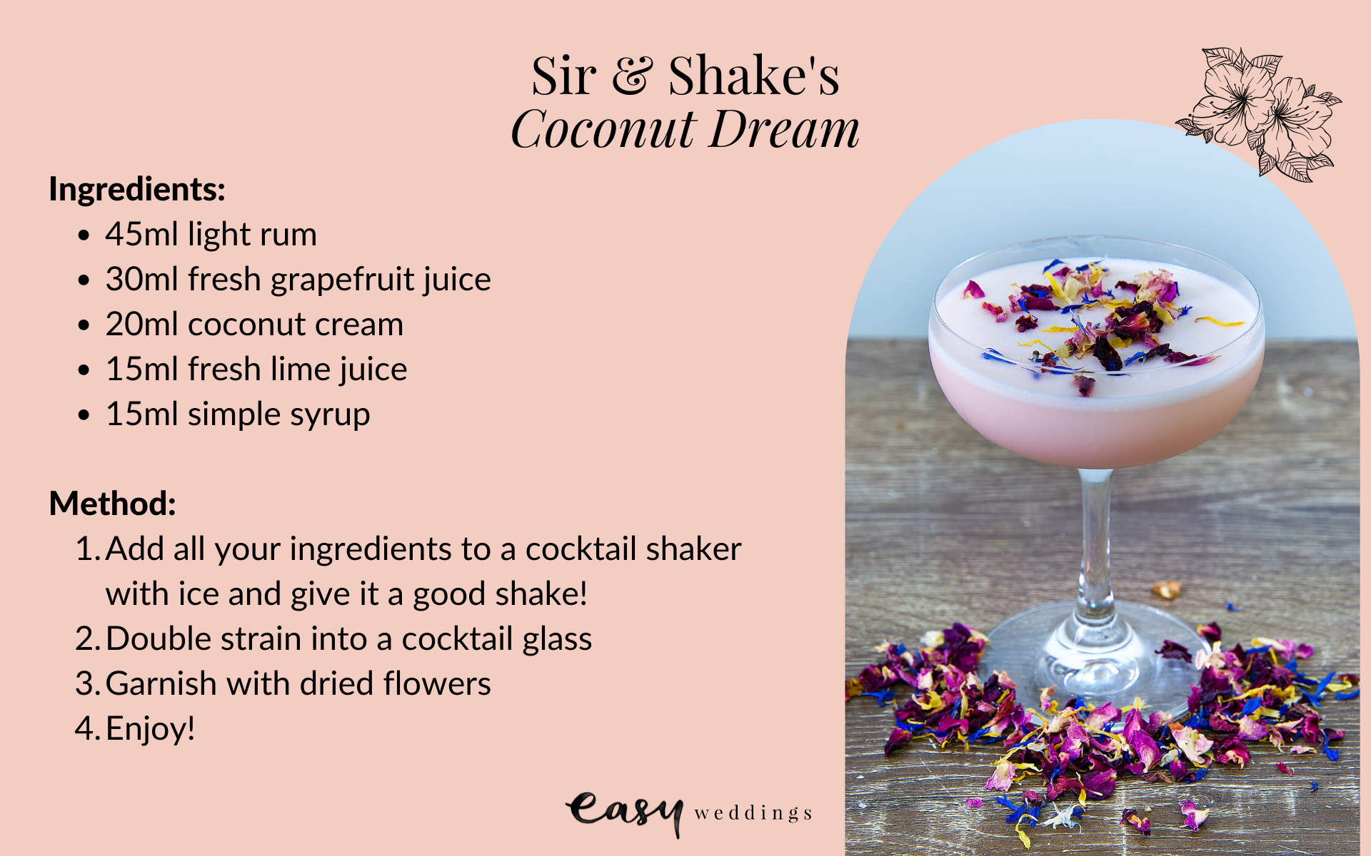 Sir & Shake Festive Cocktail Recipes