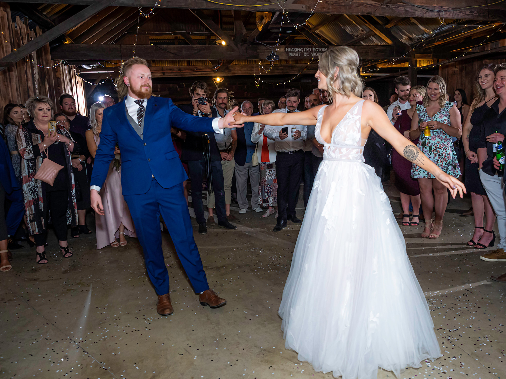 Stacey Lucas Rustic Industrial Wedding SR Photography 029