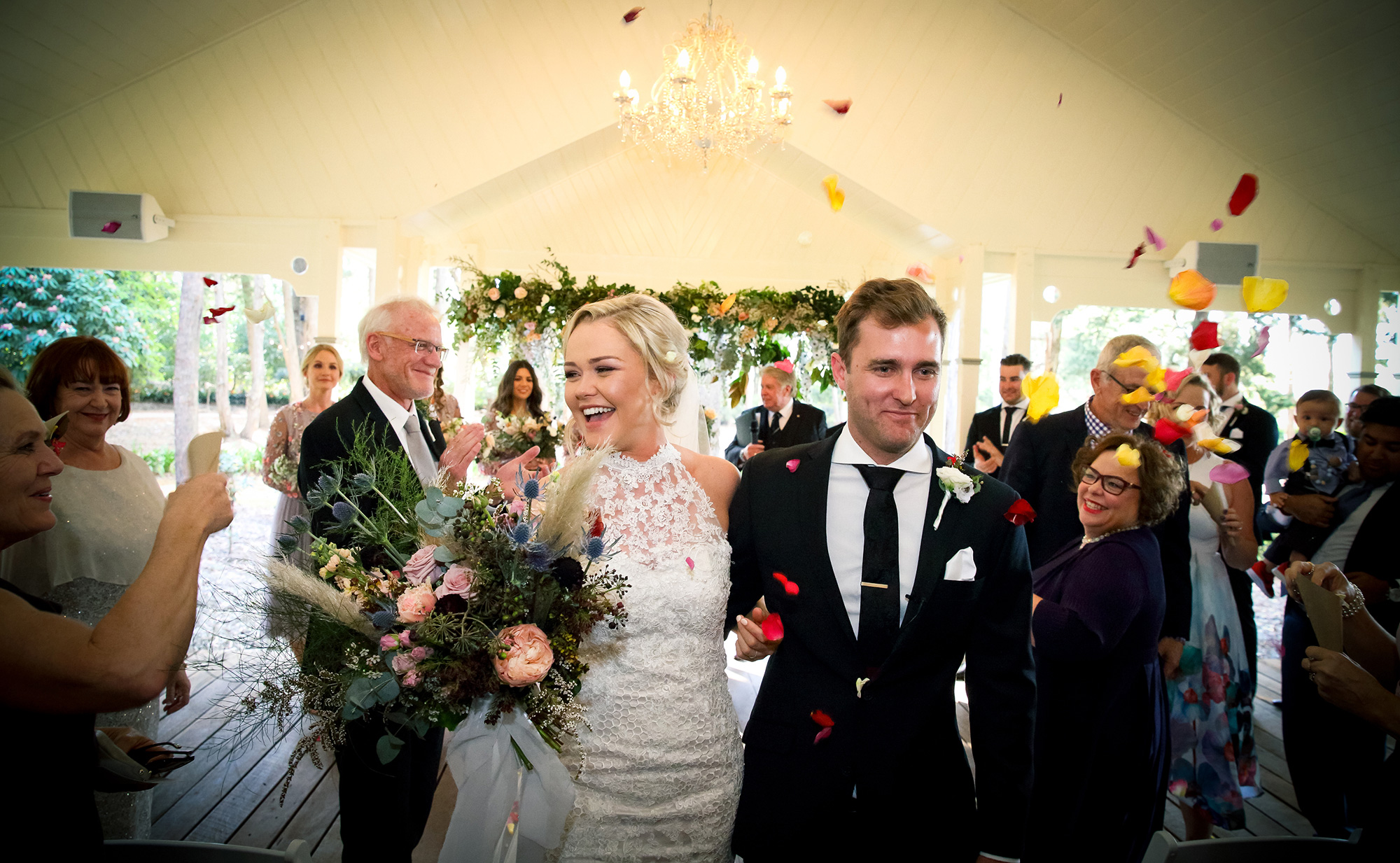 Steph Nick Elegant Garden Wedding Mitchell J Carlin Photography 050