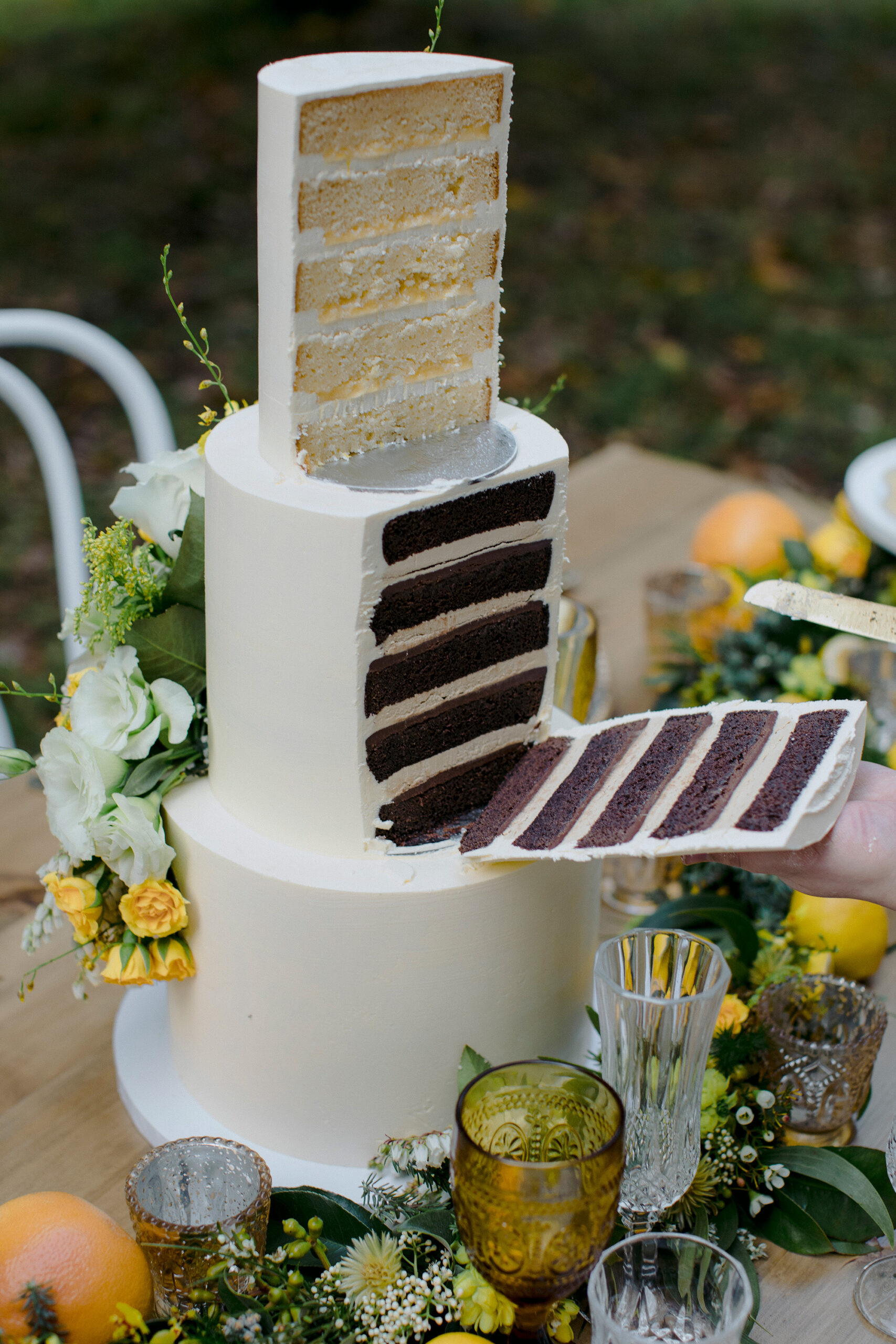 Summer Wedding Inspiration Milk Honey Cake Creative Heart Colour 035 scaled