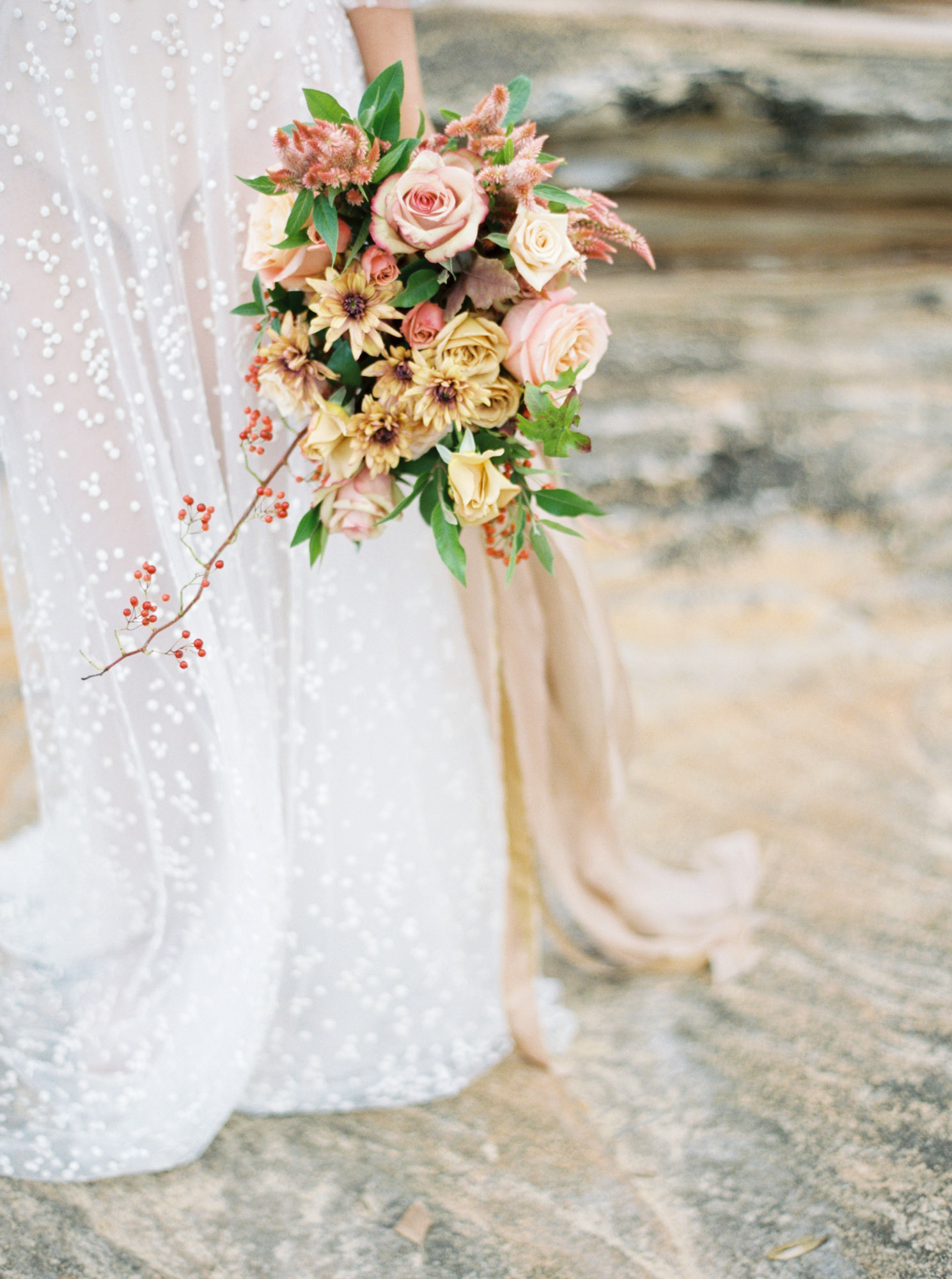 Bouquet photo by Central Coast NSW wedding photographer Sheri McMahon, flowers by Trille Floral