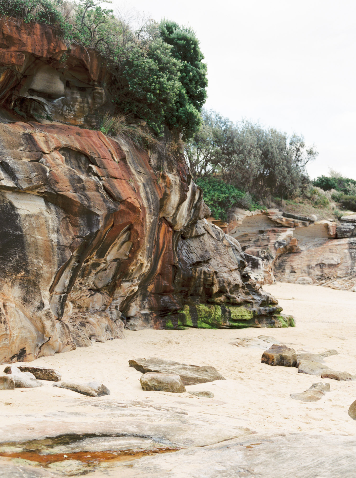 Photo of Little Bay Beach by Central Coast NSW wedding photographer Sheri McMahon