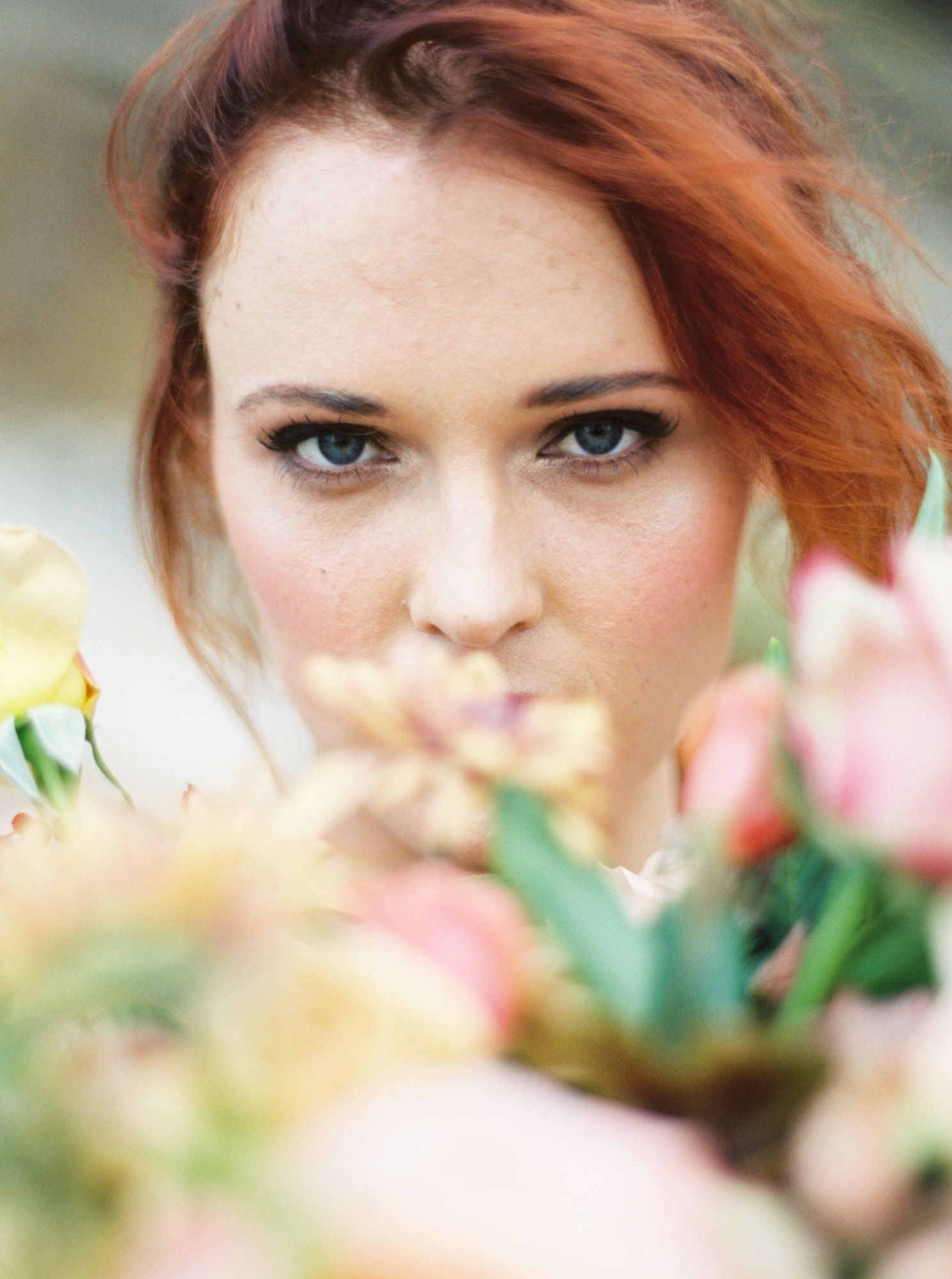 Bridal photoshoot by Central Coast NSW wedding photographer Sheri McMahon, hair and makeup by Niki Simpson