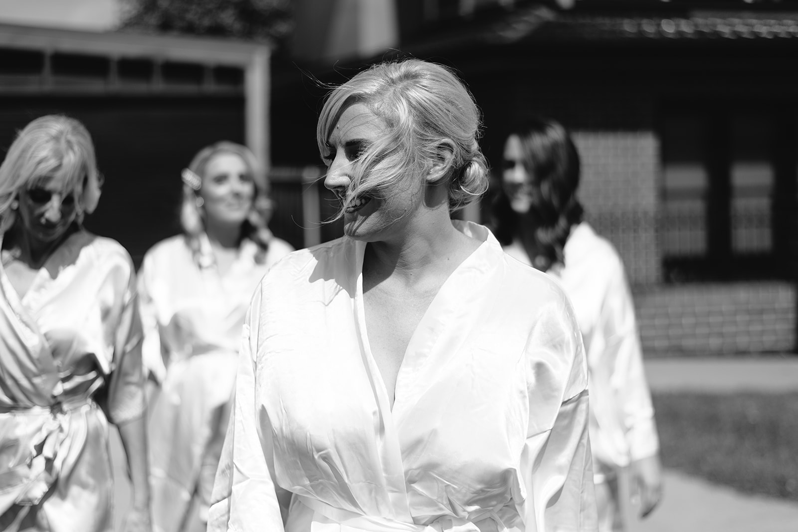 Bride preparations at The Terrace Royal Botanic Gardens Melbourne wedding