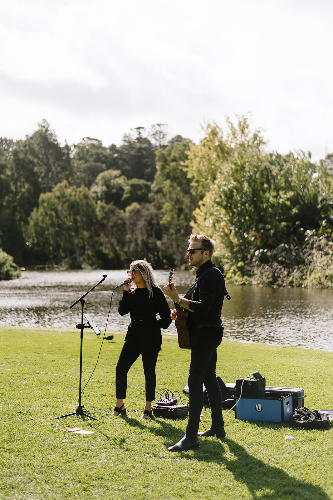 Ceremony music at The Terrace Royal Botanic Gardens Melbourne wedding