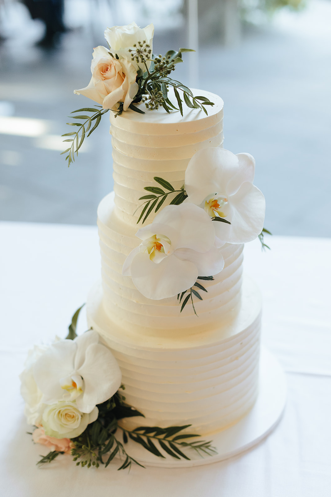 Wedding cake at The Terrace Royal Botanic Gardens Melbourne wedding