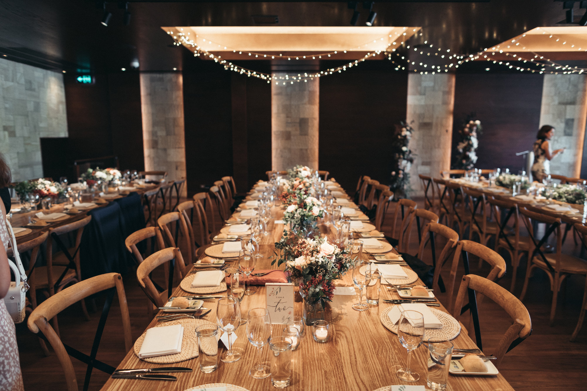 Wedding at Zest Waterfront Venues The Spit, Sydney. Photo by Sam Venn Photography. Georgie & Mitch.