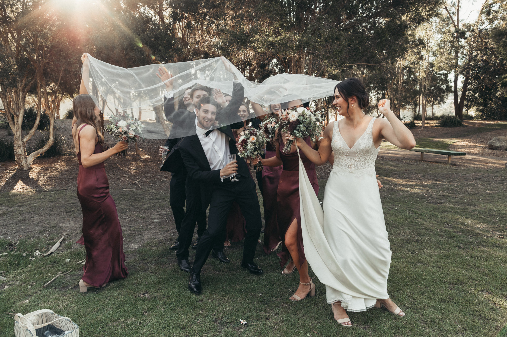 Wedding at Zest Waterfront Venues The Spit, Sydney. Photo by Sam Venn Photography. Georgie & Mitch.