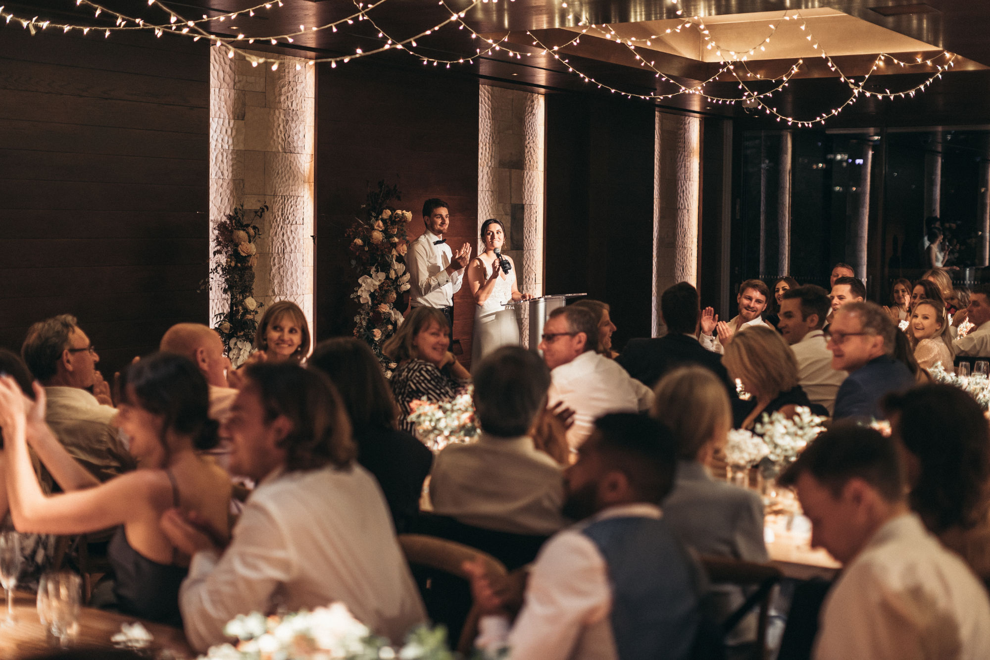 Wedding at Zest Waterfront Venues The Spit, Sydney. Photo by Sam Venn Photography. Georgie & Mitch.