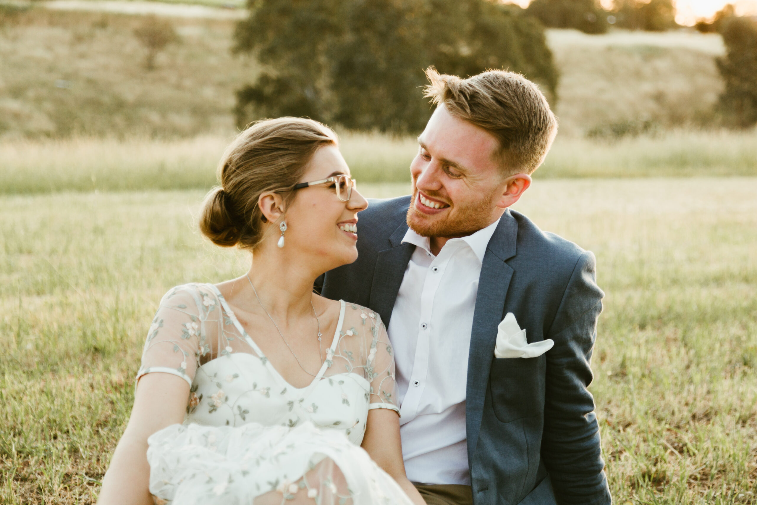 Jade and Paul exchange surnames at One Tree Hill intimate garden ...