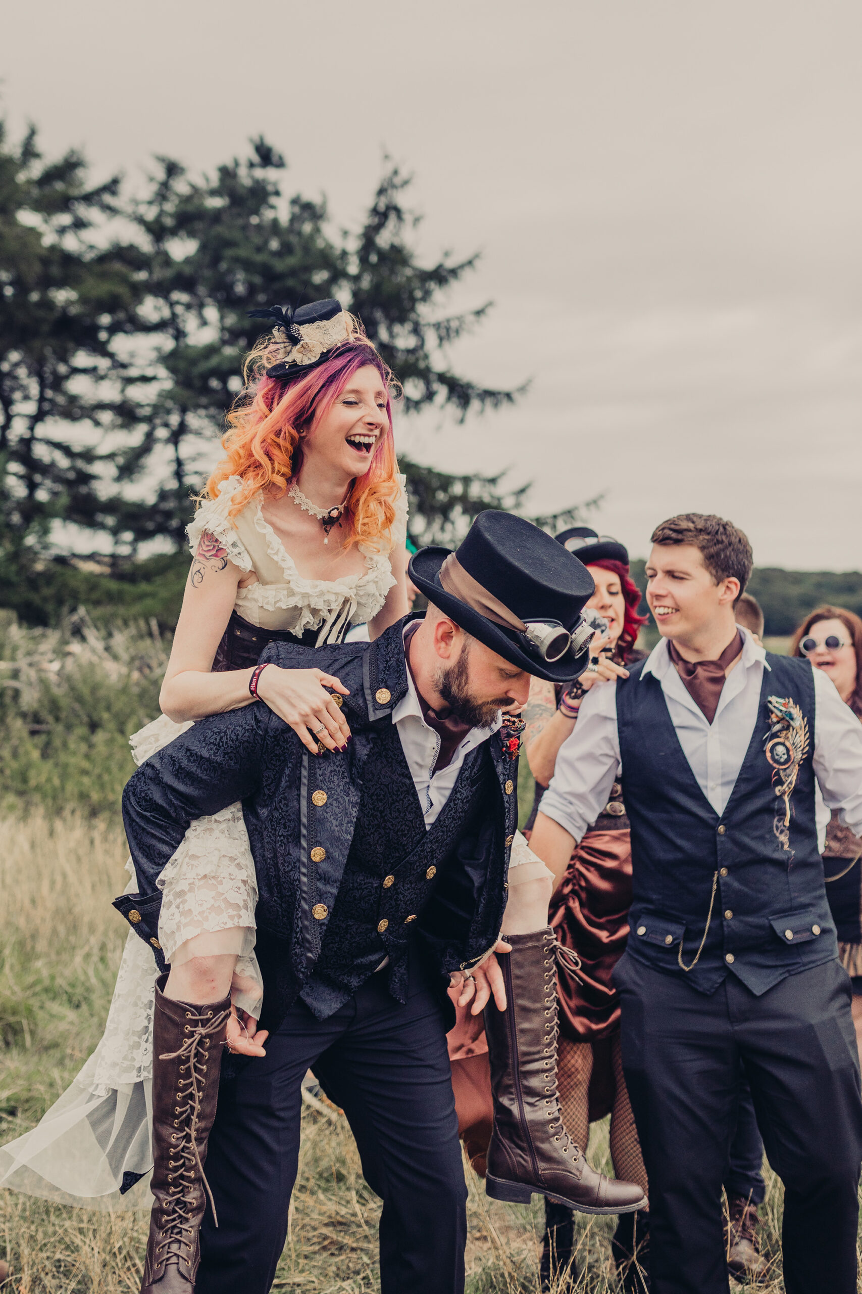 April Rien Steampunk Festival Wedding Chelsea Shoesmith Photography SBS 021 scaled