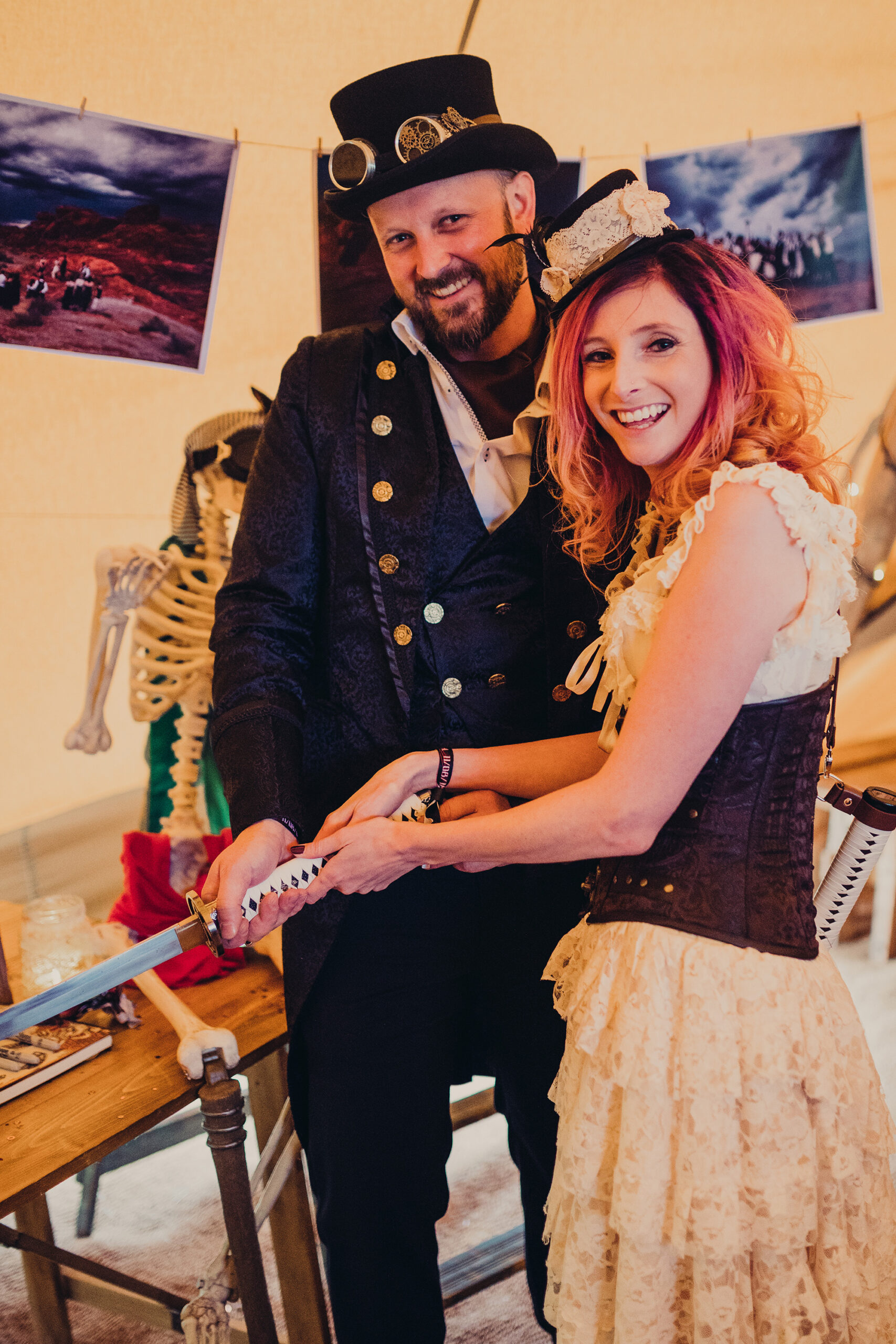 April Rien Steampunk Festival Wedding Chelsea Shoesmith Photography SBS 034 scaled