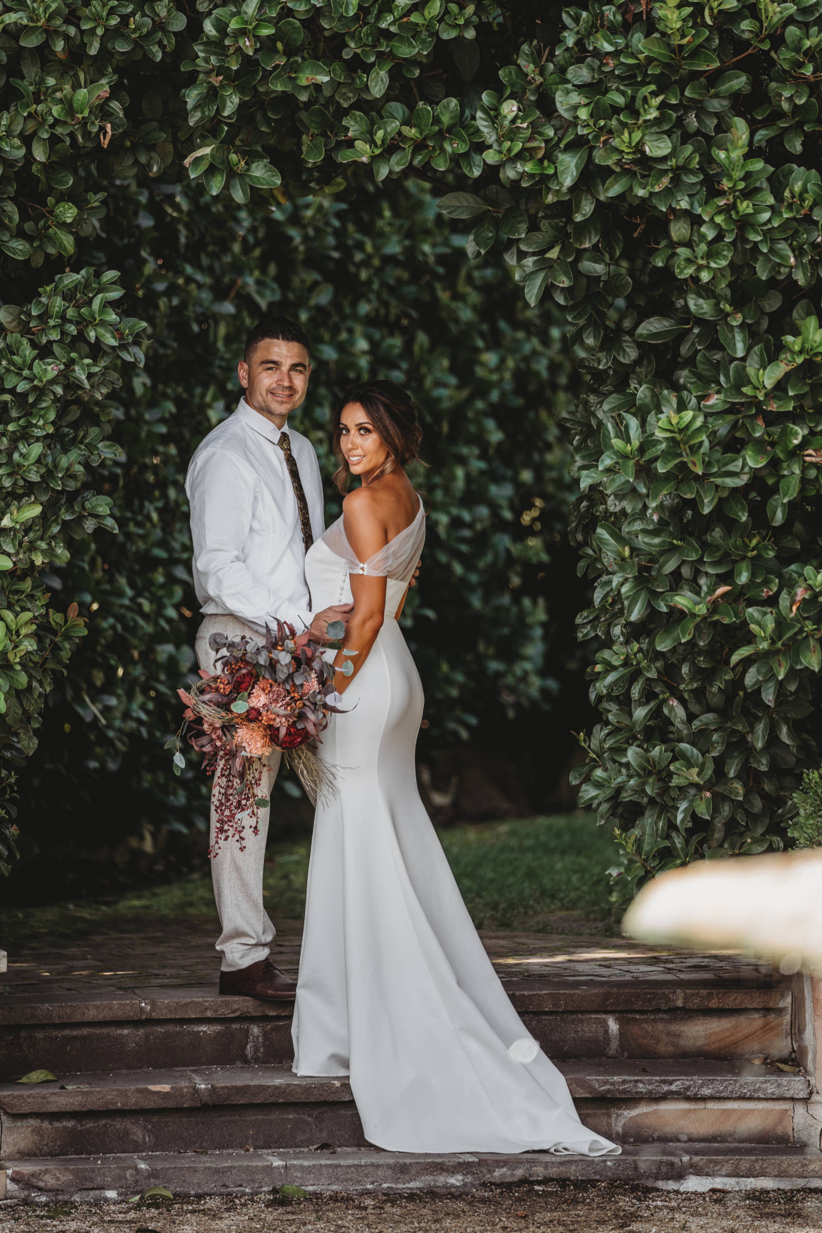 Burnham Grove Estate elopement for Jess and Andrew, Camden NSW, photographed by Puzzleman Productions.