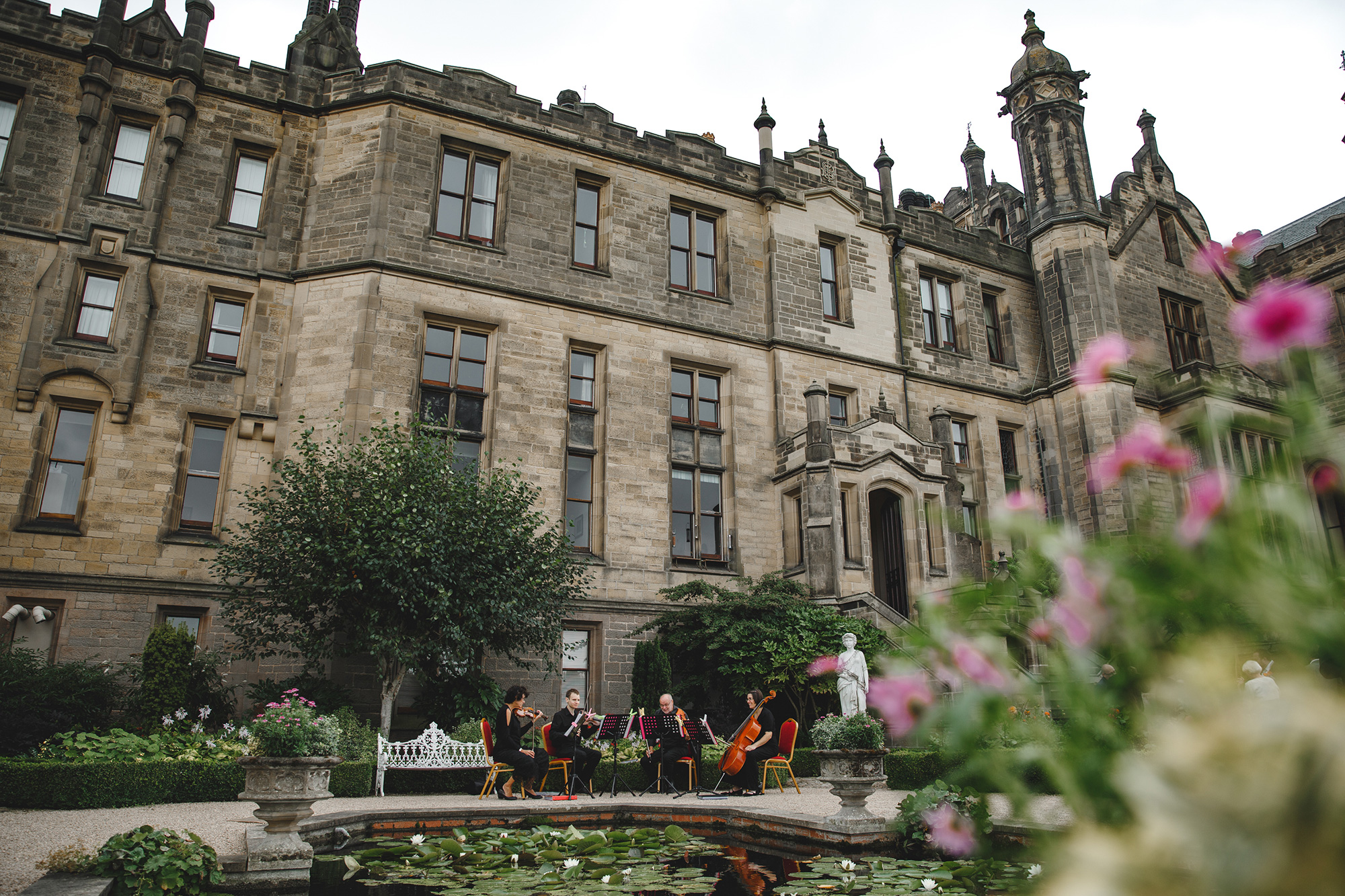 Claire Jamie Classic Castle Wedding ER Photography 020